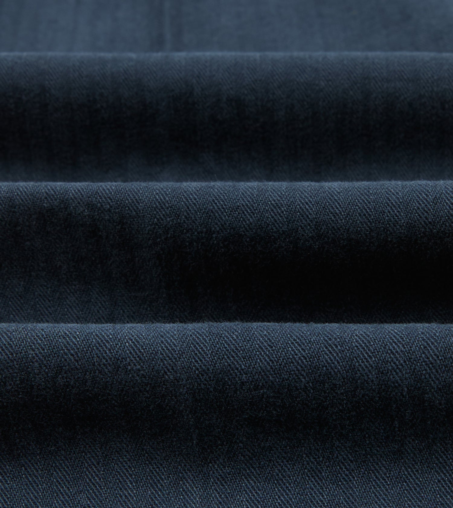 Navy Herringbone Twill Cotton Games Trouser