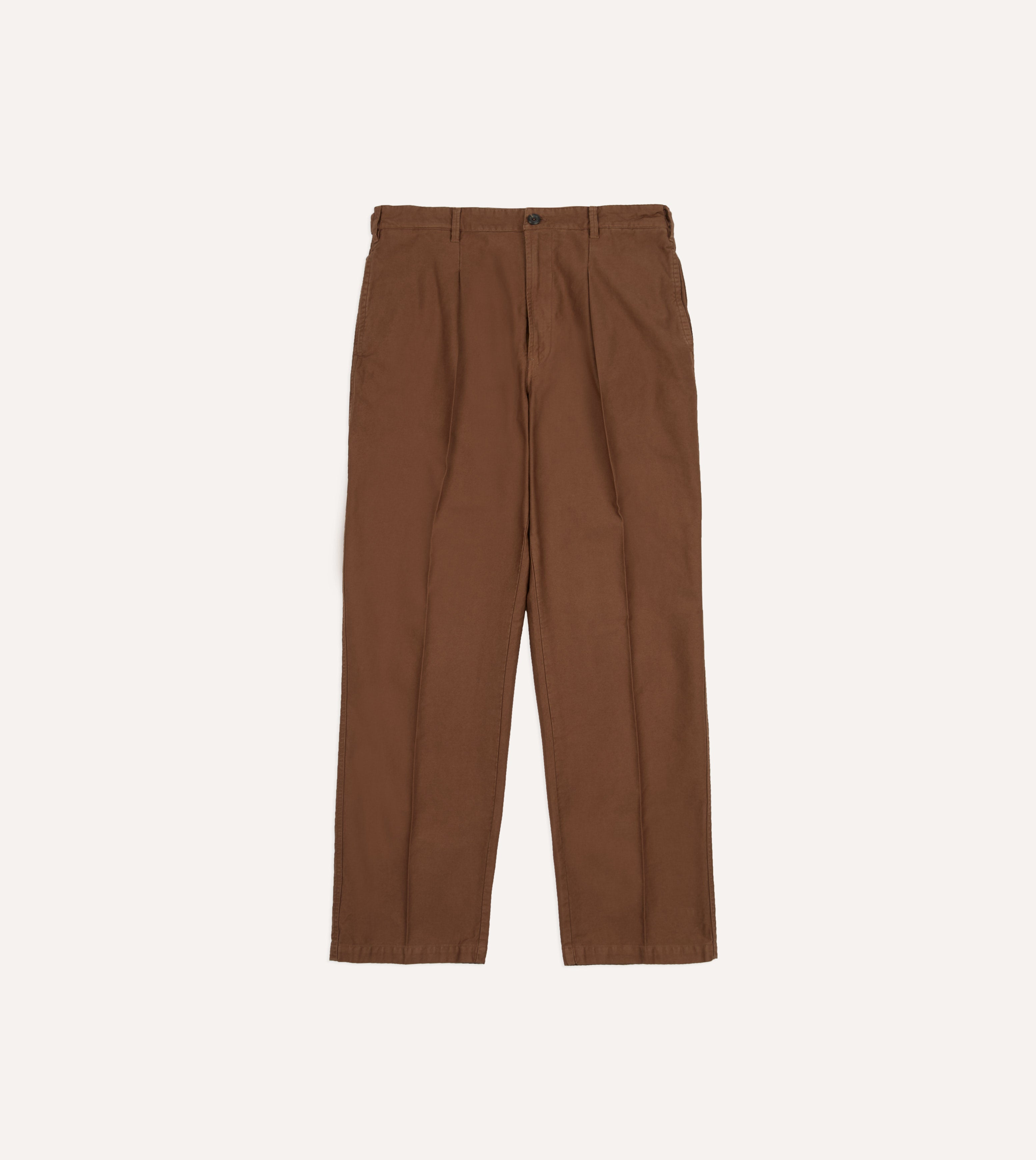 Tobacco Summer Moleskin Games Trouser – Drakes US
