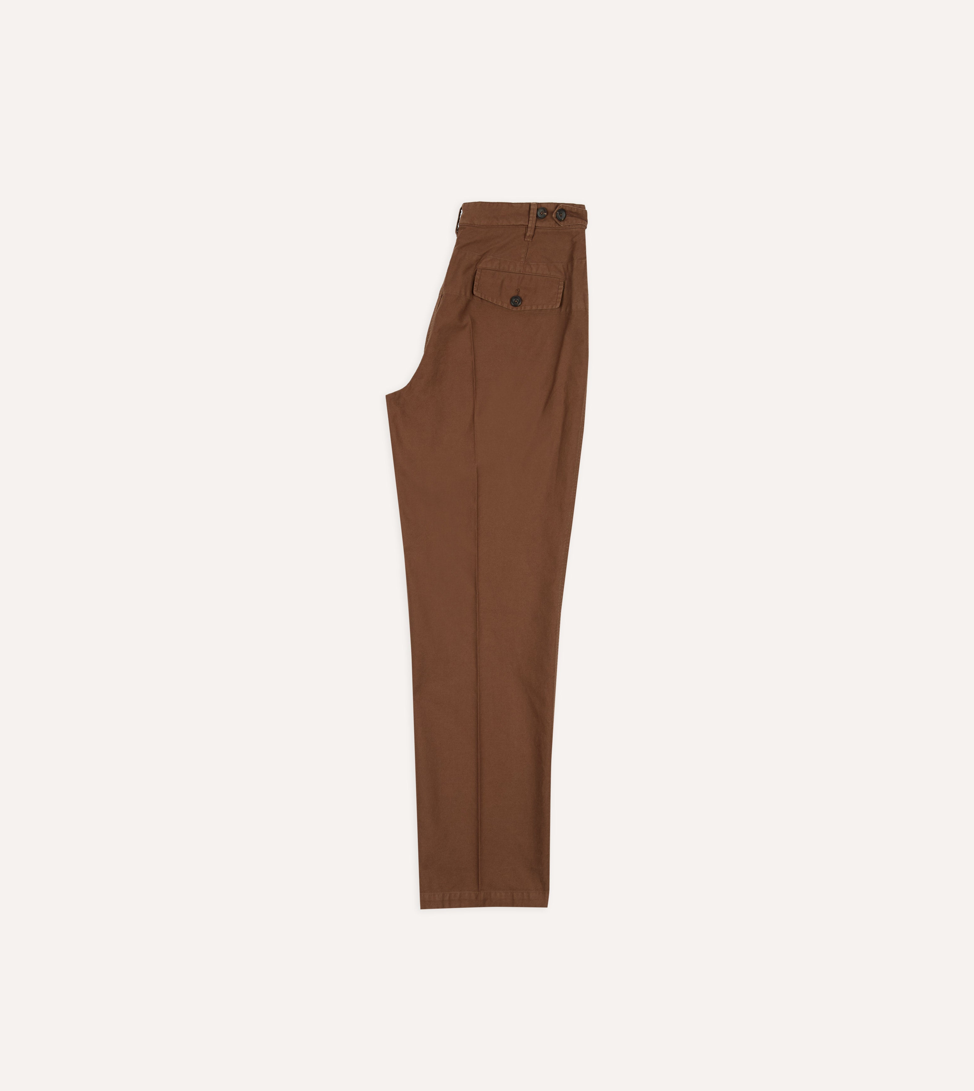 Tobacco Summer Moleskin Games Trouser – Drakes US