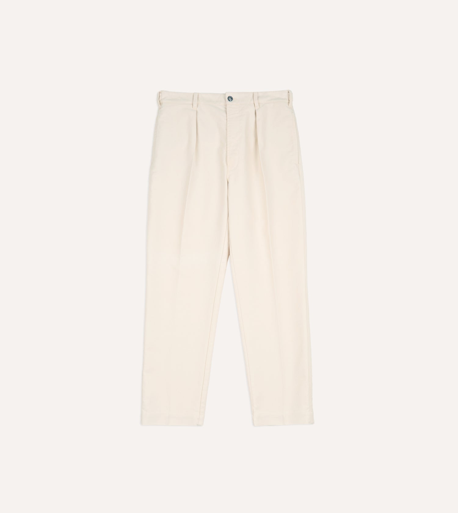 Ecru Moleskin Games Trouser
