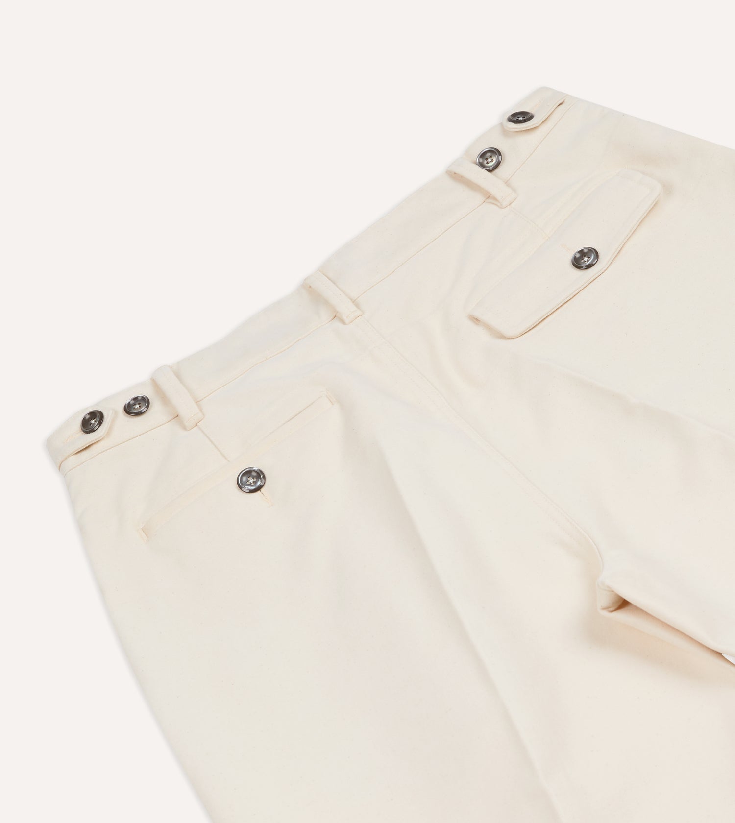 Ecru Moleskin Games Trouser