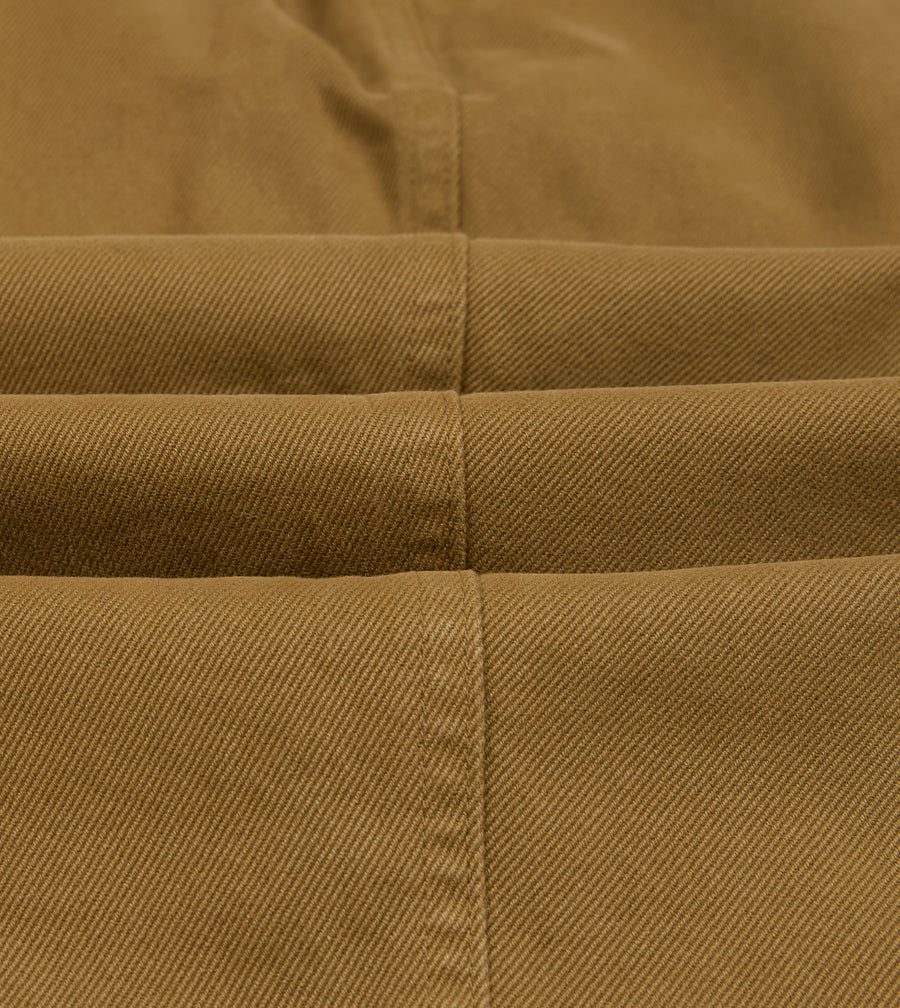 Tan Moleskin Twill Games Trousers