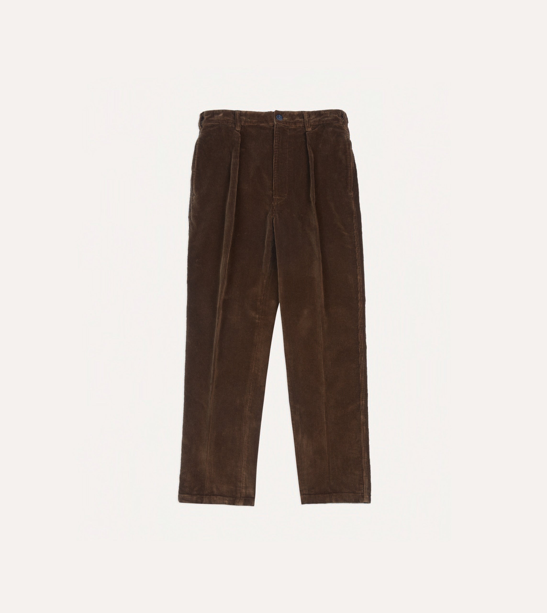 【新品タグ付】THETOE Argolis Corduroy Pants Russet Cotton Corduroy Games Trousers – Drakes US