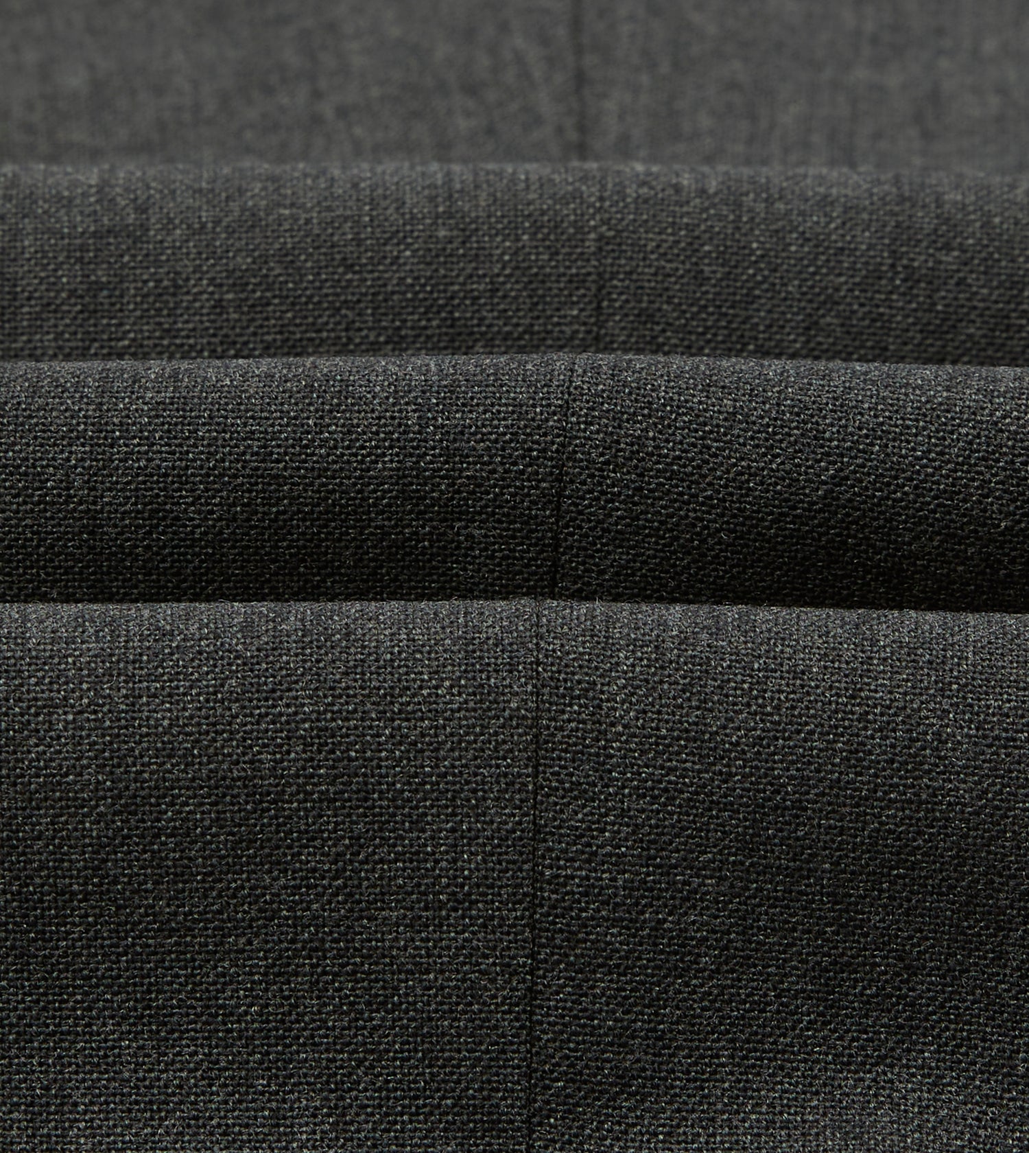 Grey Fresco® Wool Single Pleat Trouser