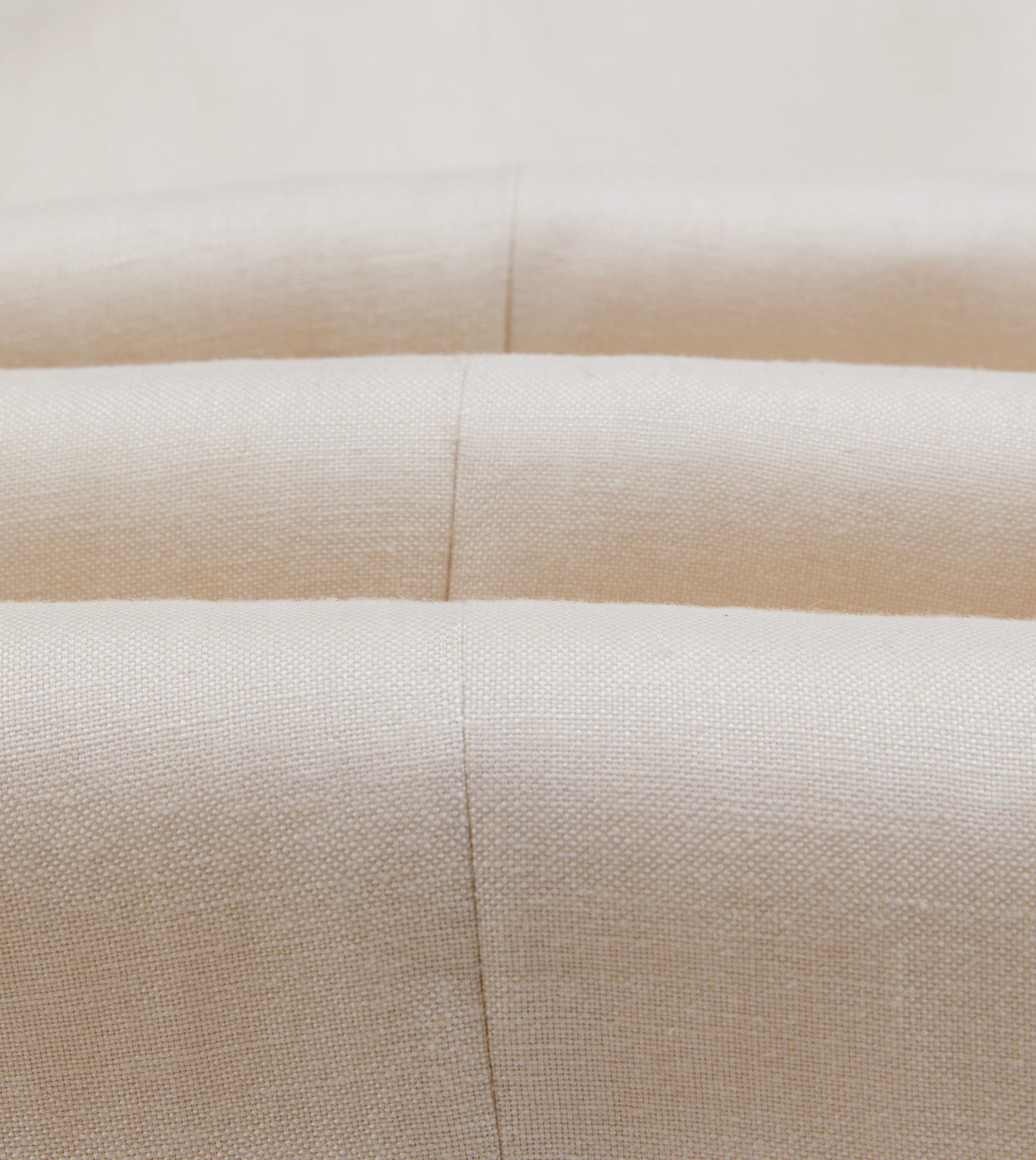 Ecru Ramie-Canapa Single-Pleat Trouser