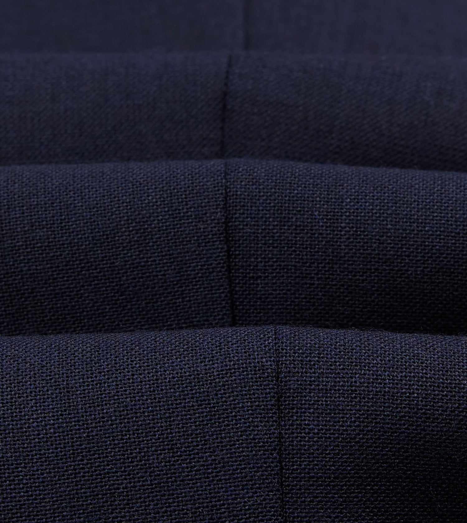 Navy Fresco® Wool Single-Pleat Trouser