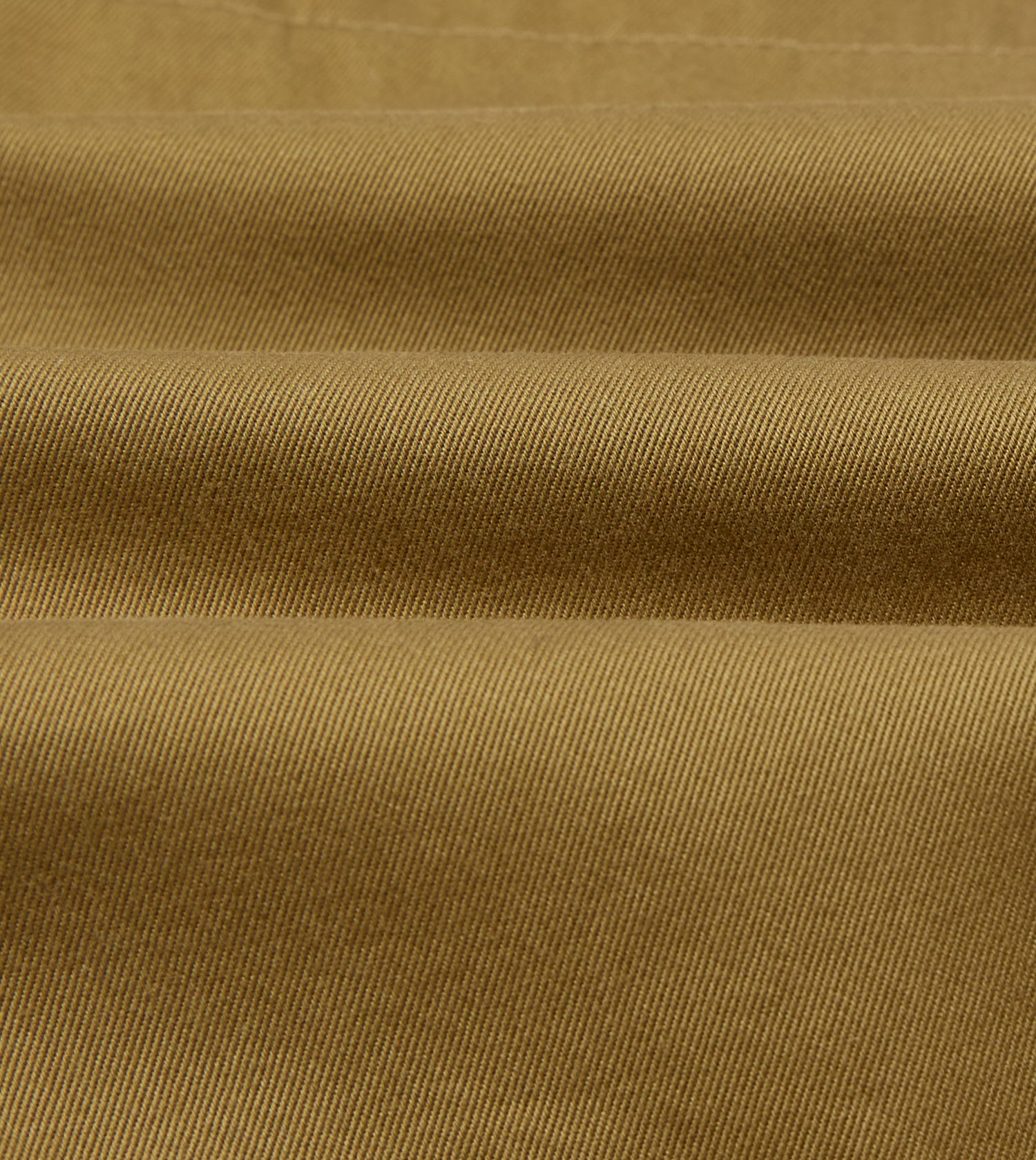 Khaki Cotton Wide Leg Double-Pleat Shorts