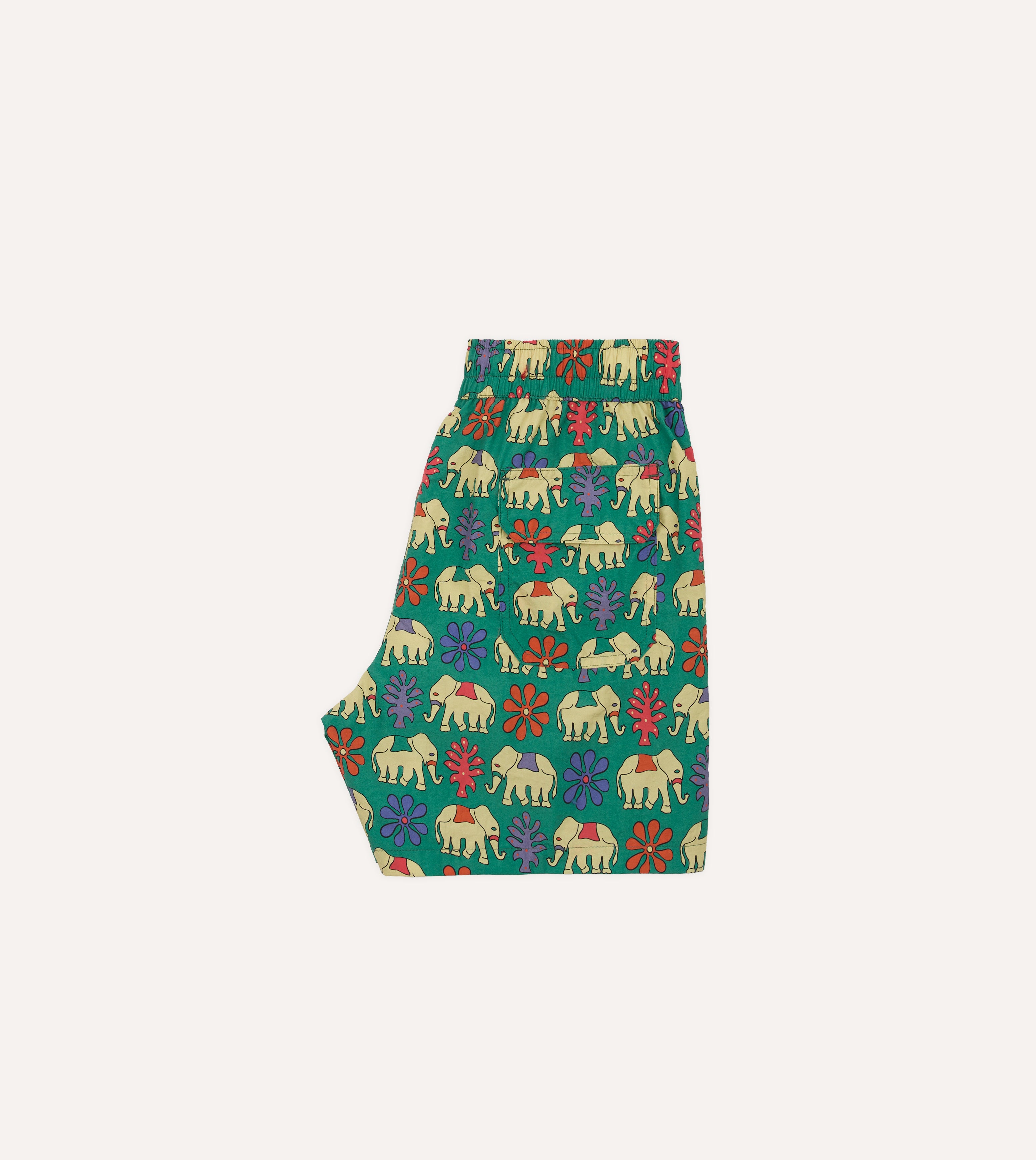 ストライプワイドショーツ the elephant orimi sullen Elephant Print Nylon Drawstring Swim Shorts – Drakes US