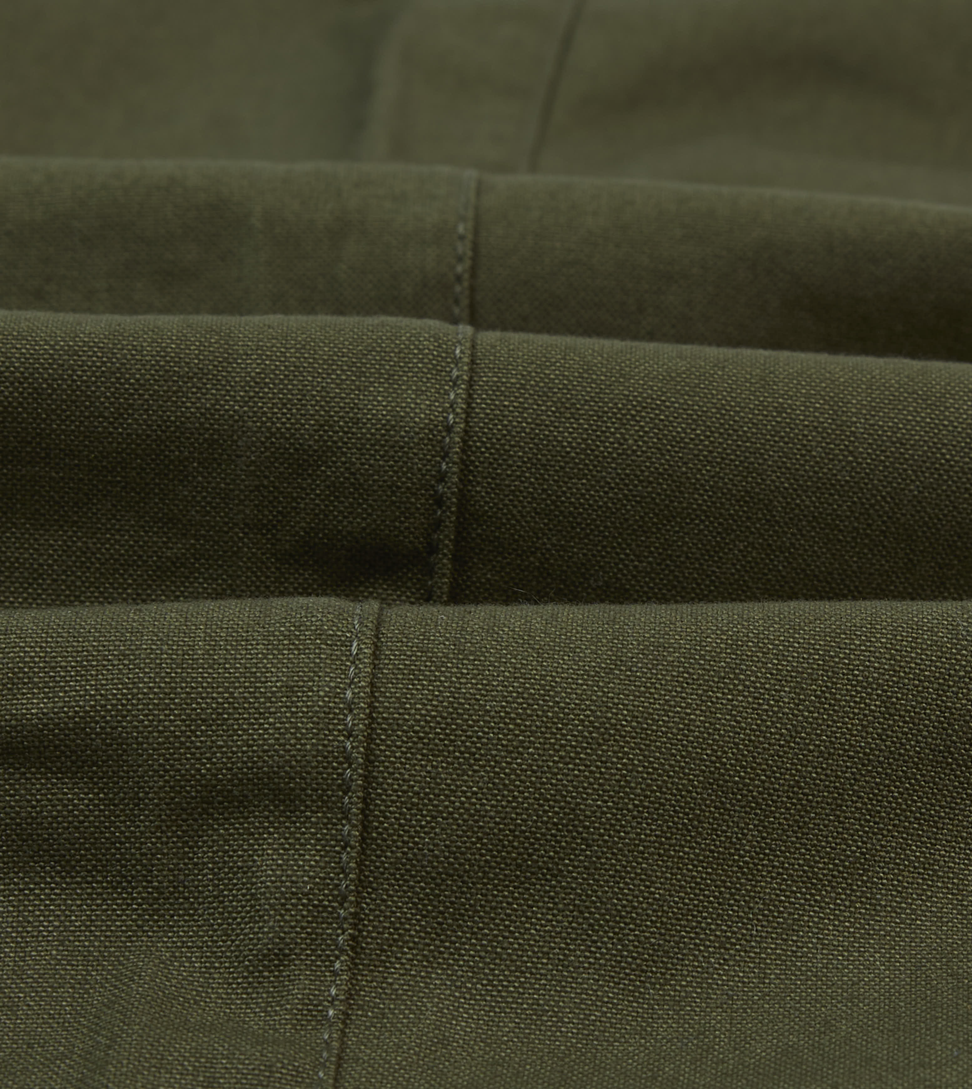 St. JOHN by Drake's Olive Cotton Fatigue Trouser
