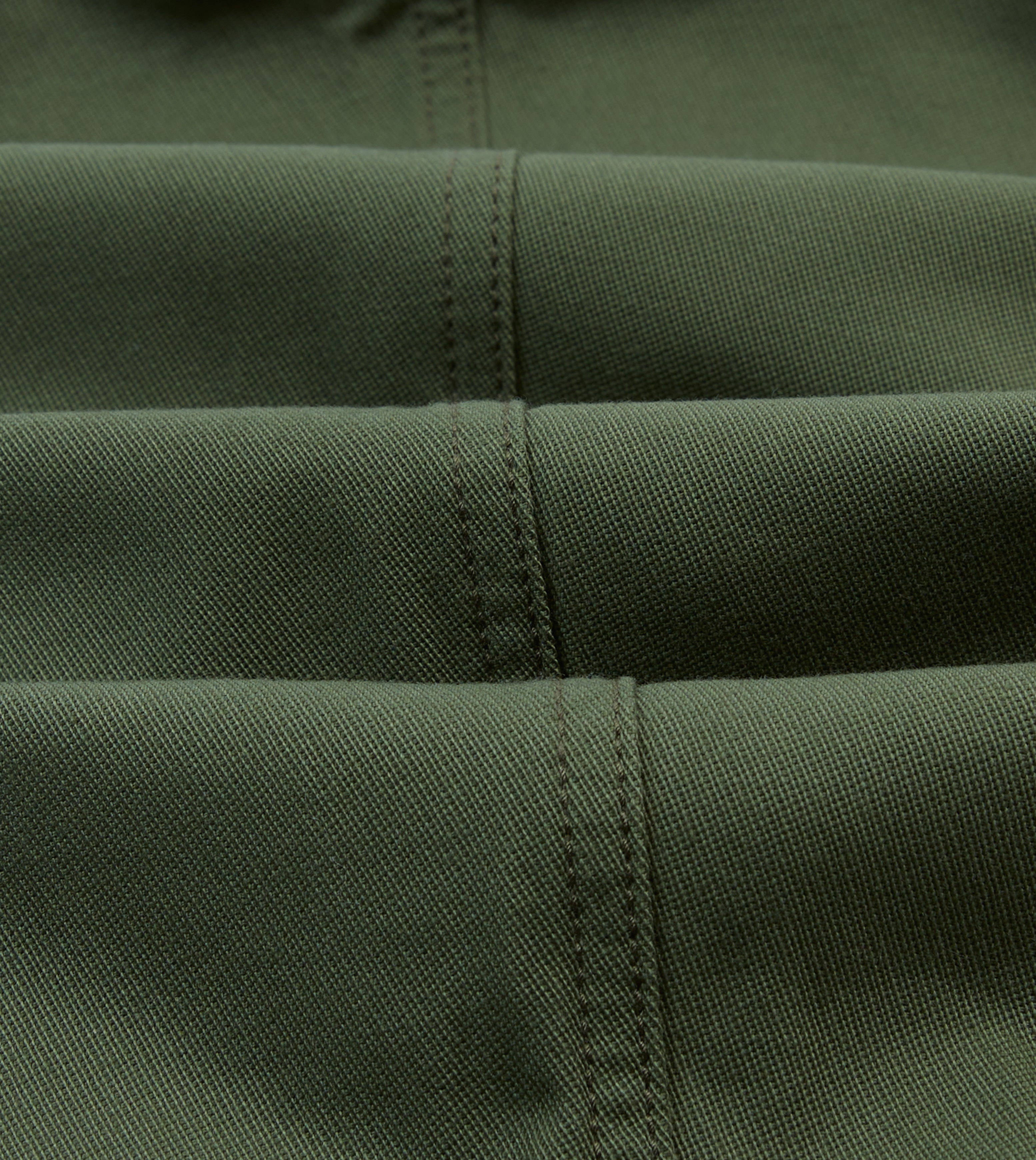 Olive Cotton Fatigue Trouser