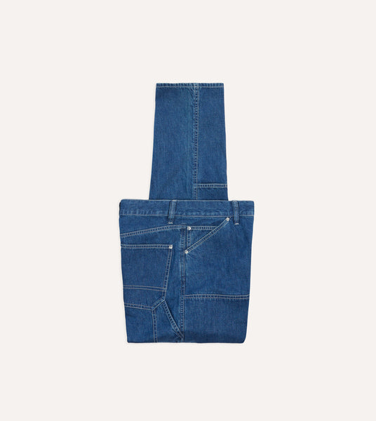 Stone Wash Selvedge Denim Carpenter Pant – Drakes US