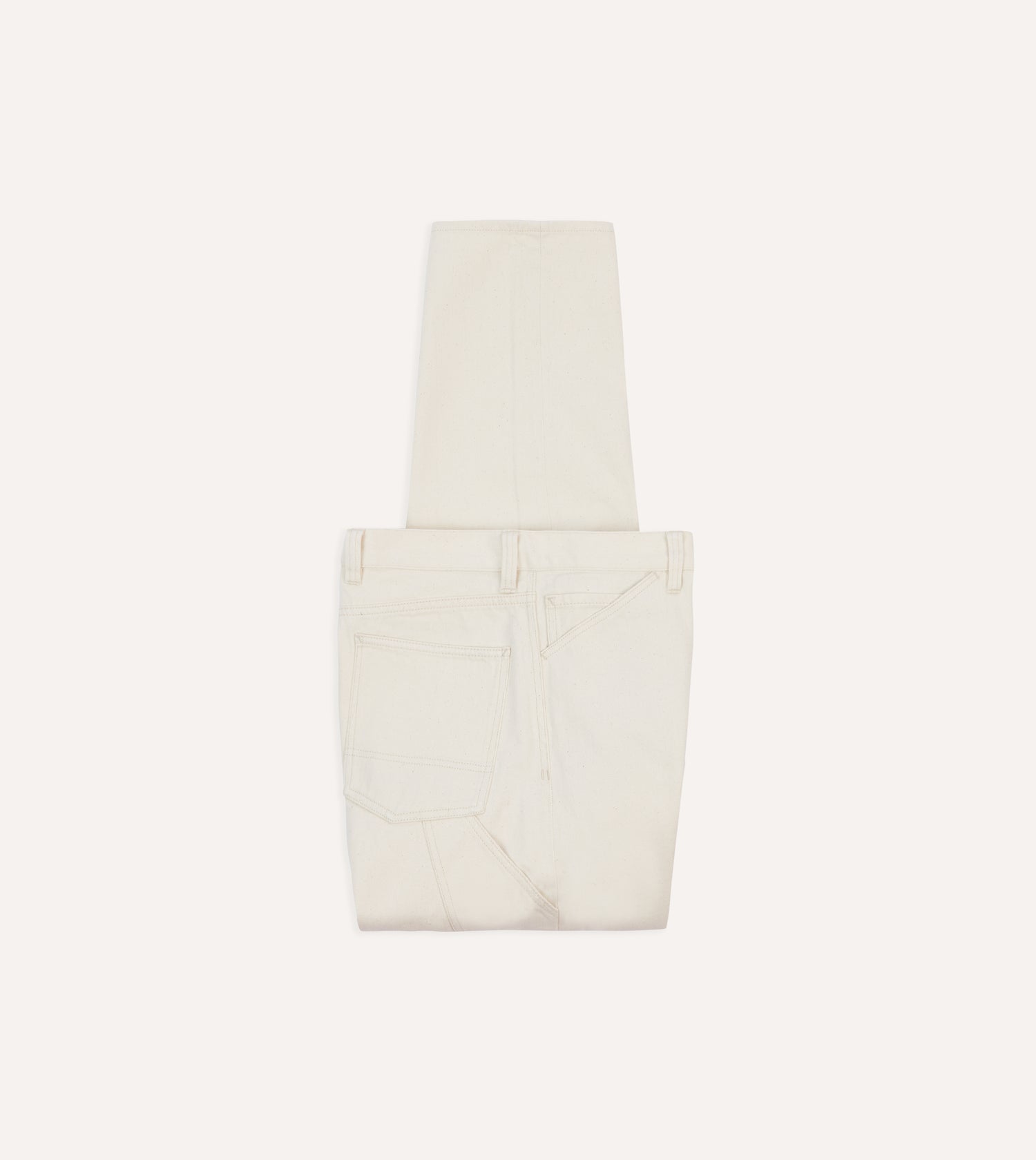 Ecru 12.7oz Selvedge Denim Painter Pants