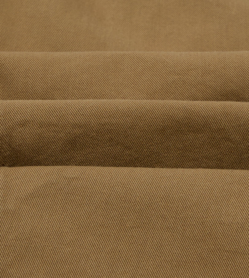 Tan Cotton Twill Fatigue Trouser