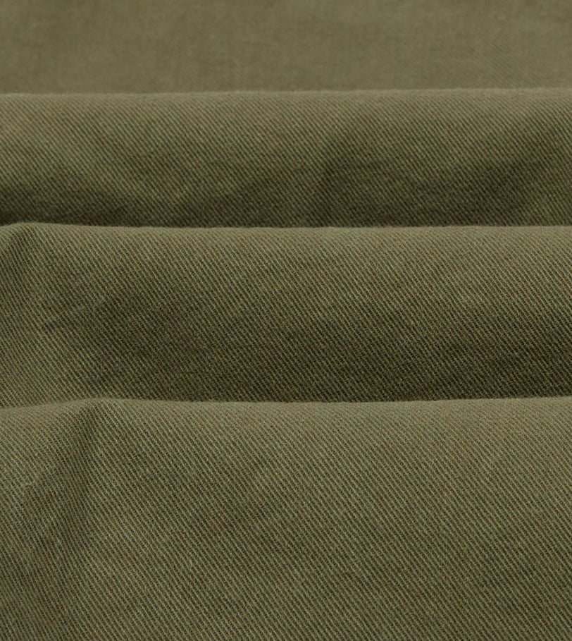 Khaki Cotton Twill Fatigue Trouser