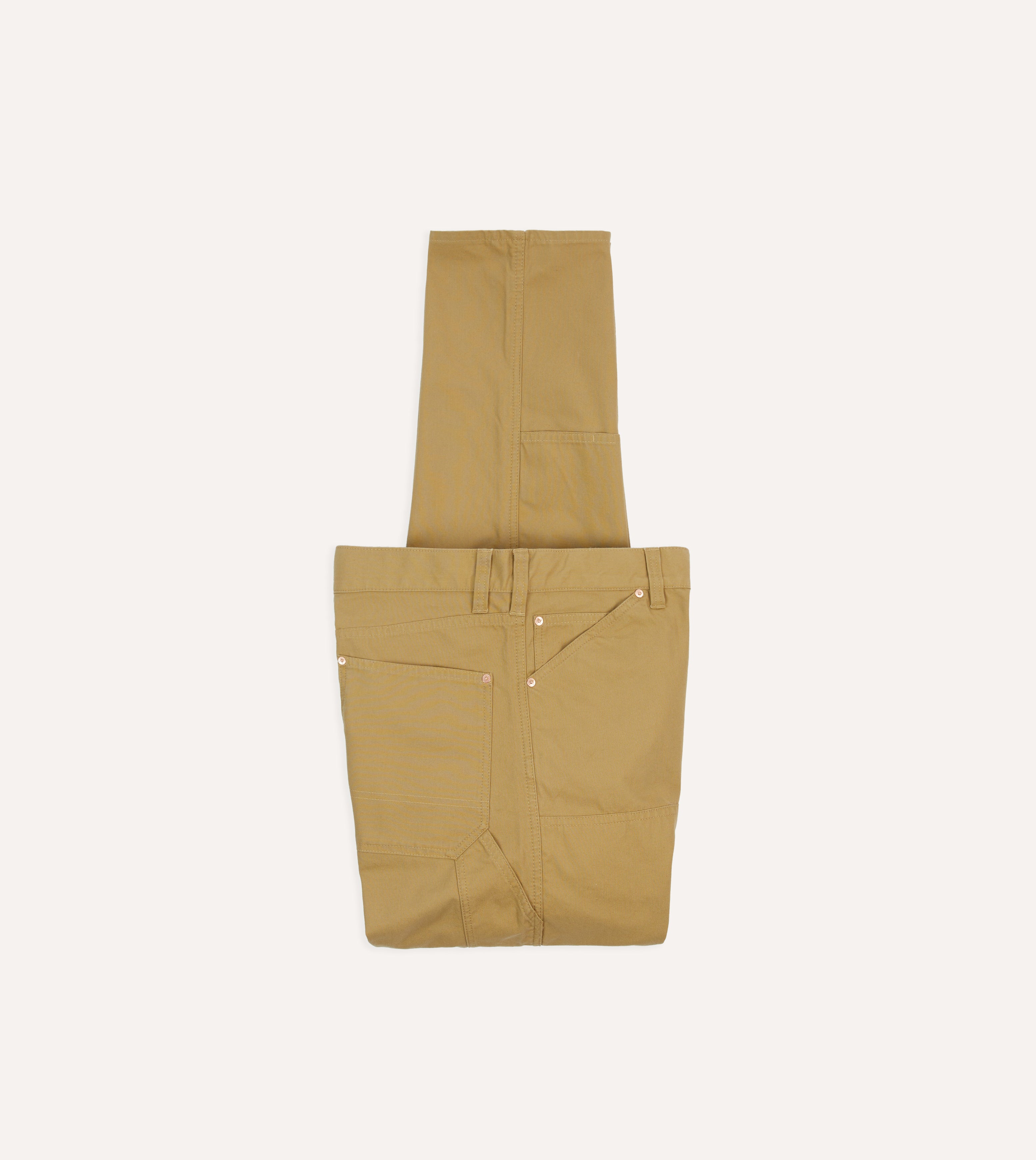 Sand Lightweight Cotton Canvas Carpenter Pant
