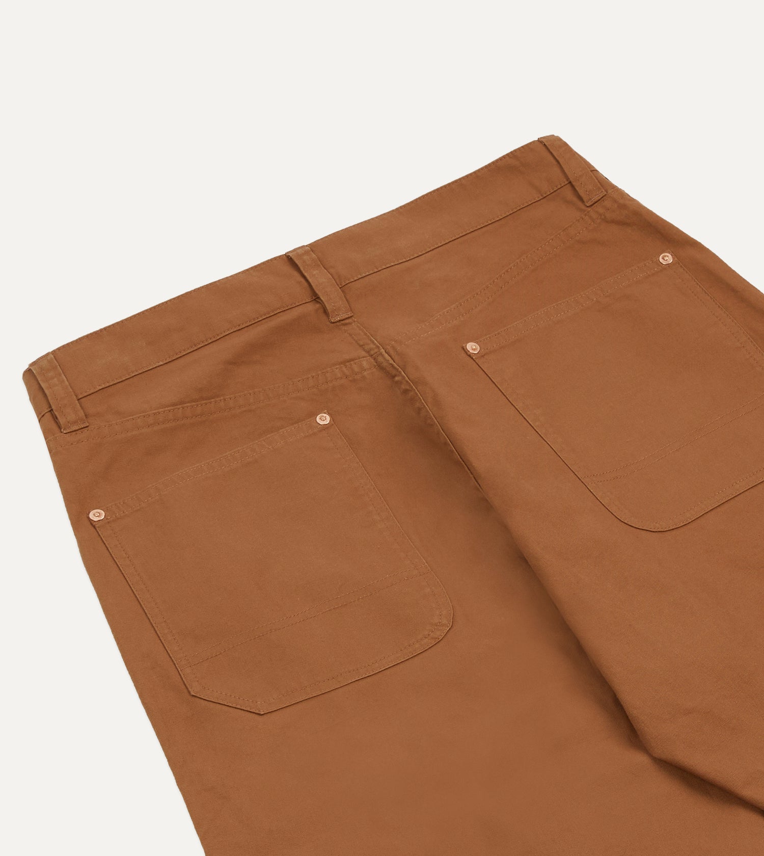 Tobacco Lightweight Cotton Canvas Carpenter Pant
