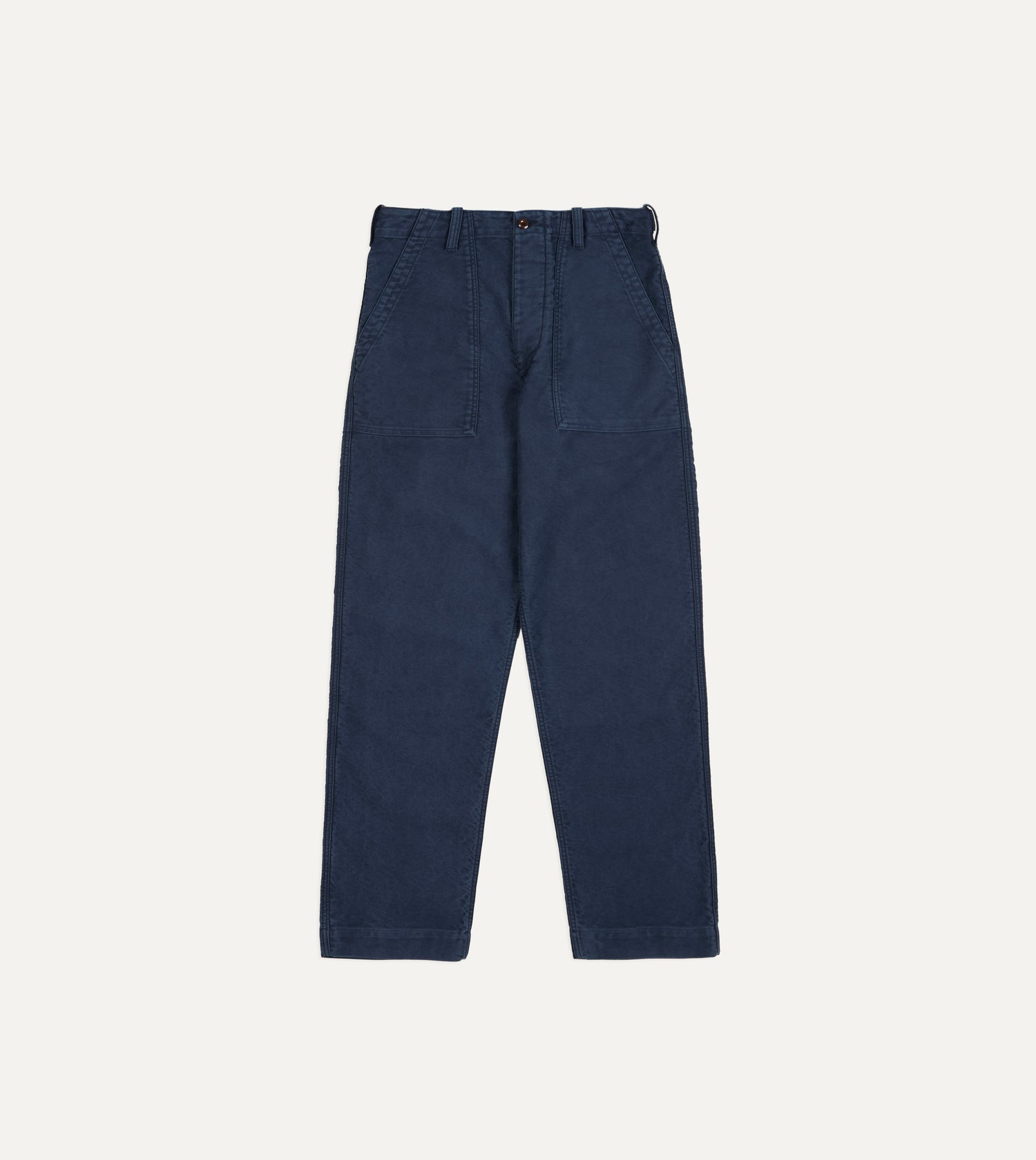 Navy Moleskin Fatigue Trouser