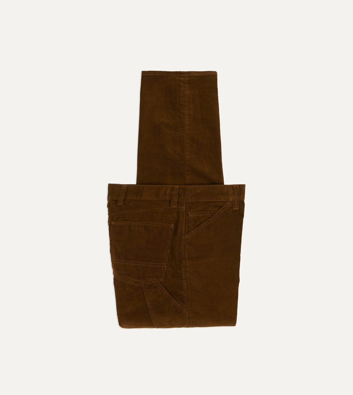 Brown Corduroy Painter Pants