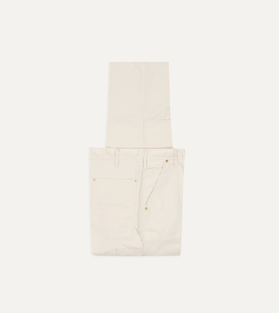 BEAMS F & Drake's Cotton Canvas Carpenter Pant