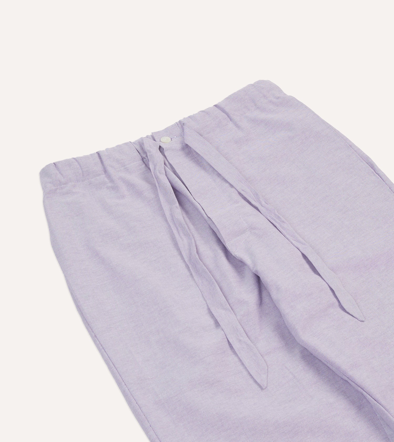 Lilac Oxford Cotton Pyjama Set