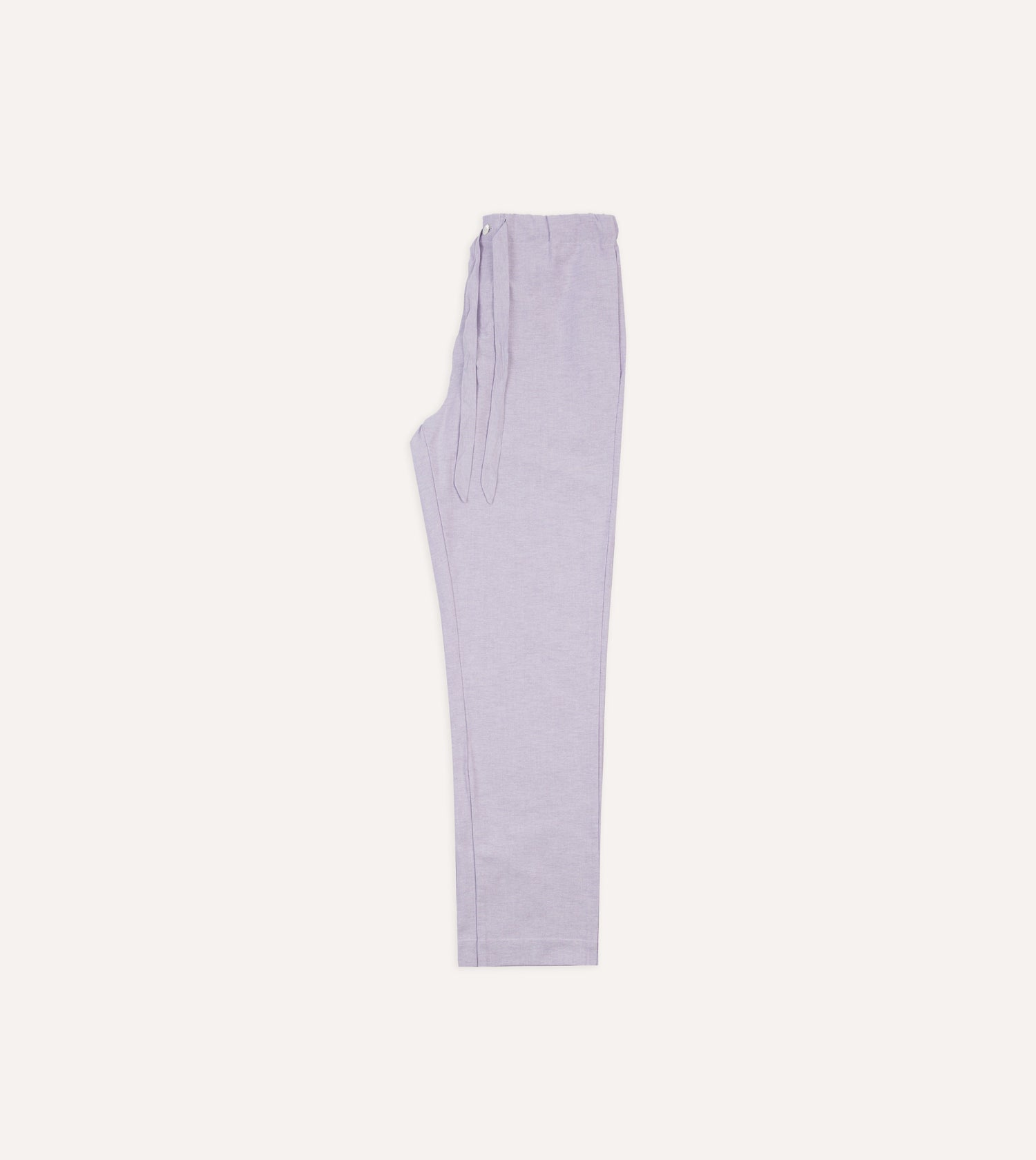 Lilac Oxford Cotton Pyjama Set