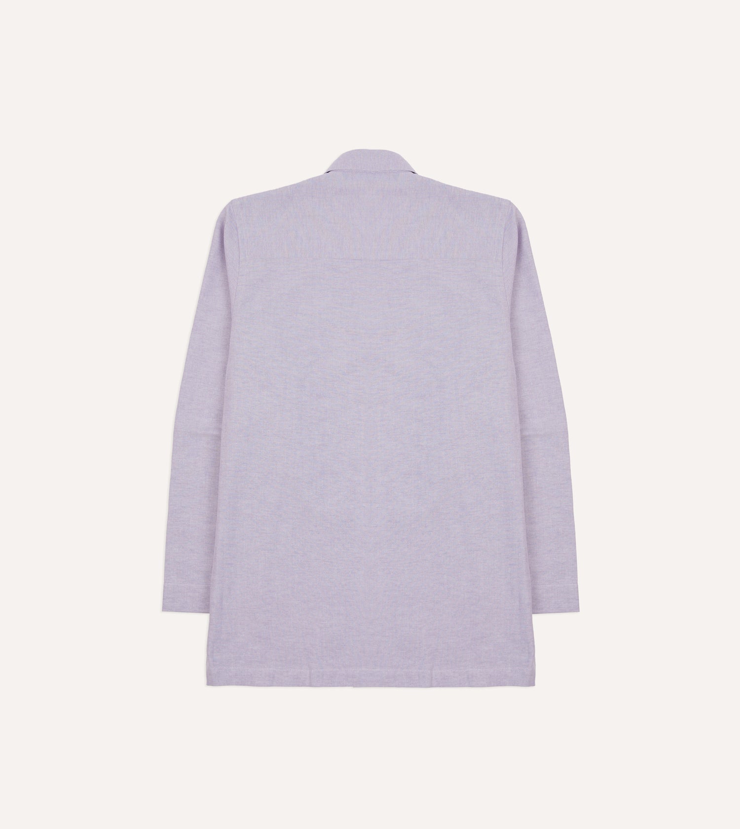 Lilac Oxford Cotton Pyjama Set