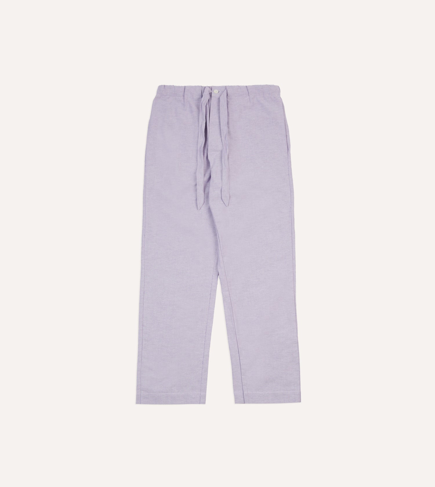 Lilac Oxford Cotton Pyjama Set