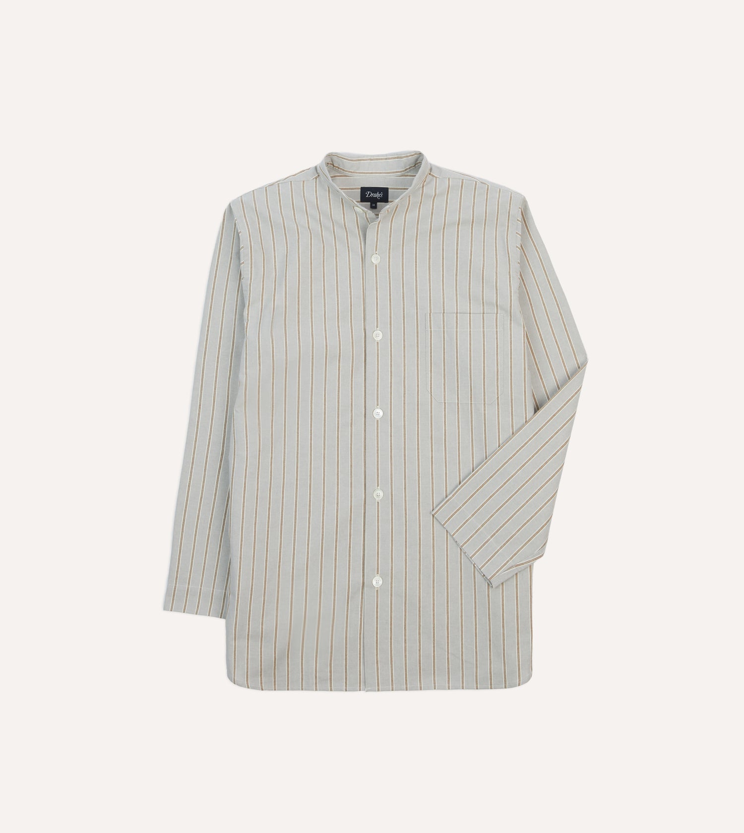 Blue Stripe Cotton Pyjama Set