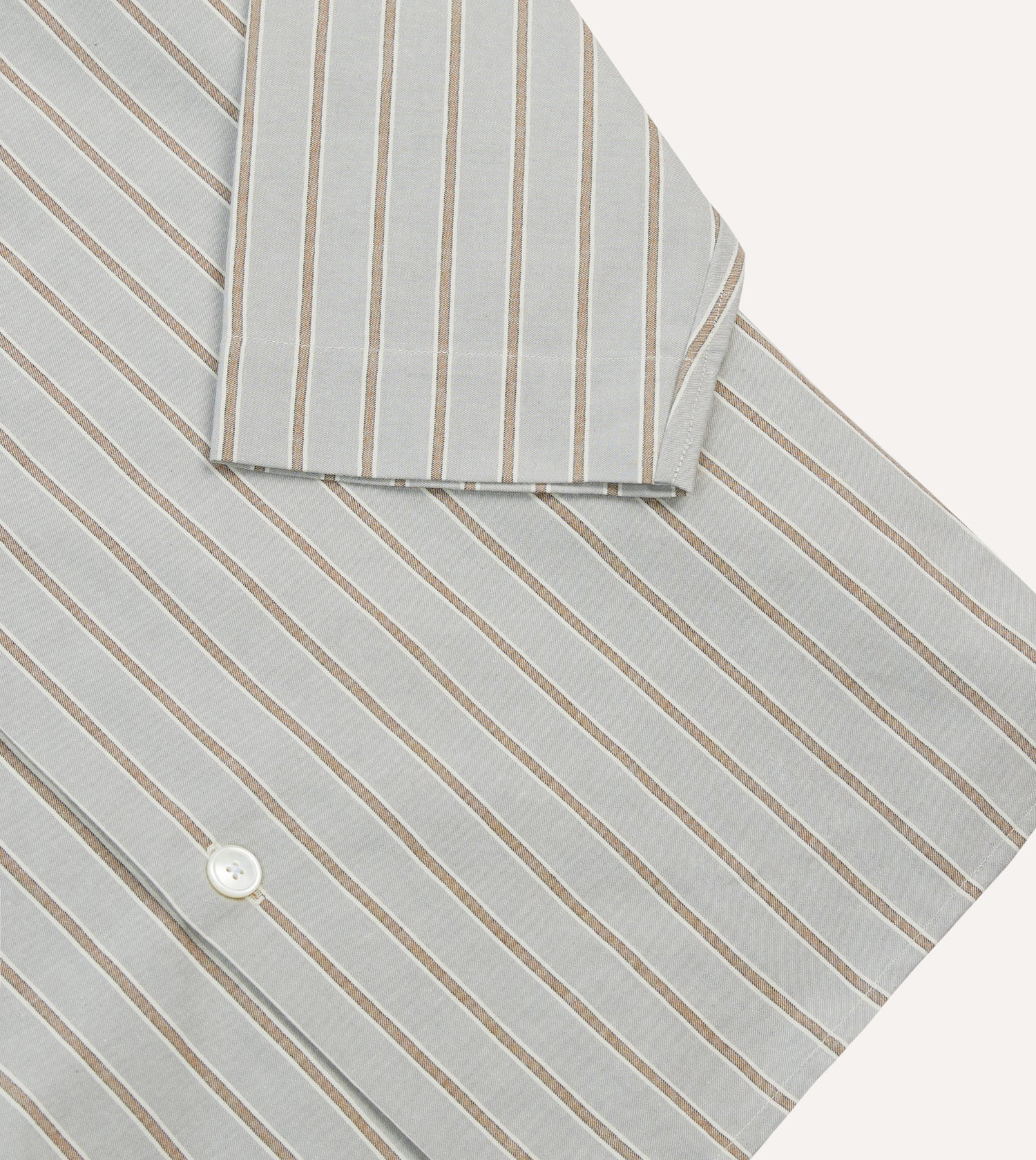 Blue Stripe Cotton Pyjama Set