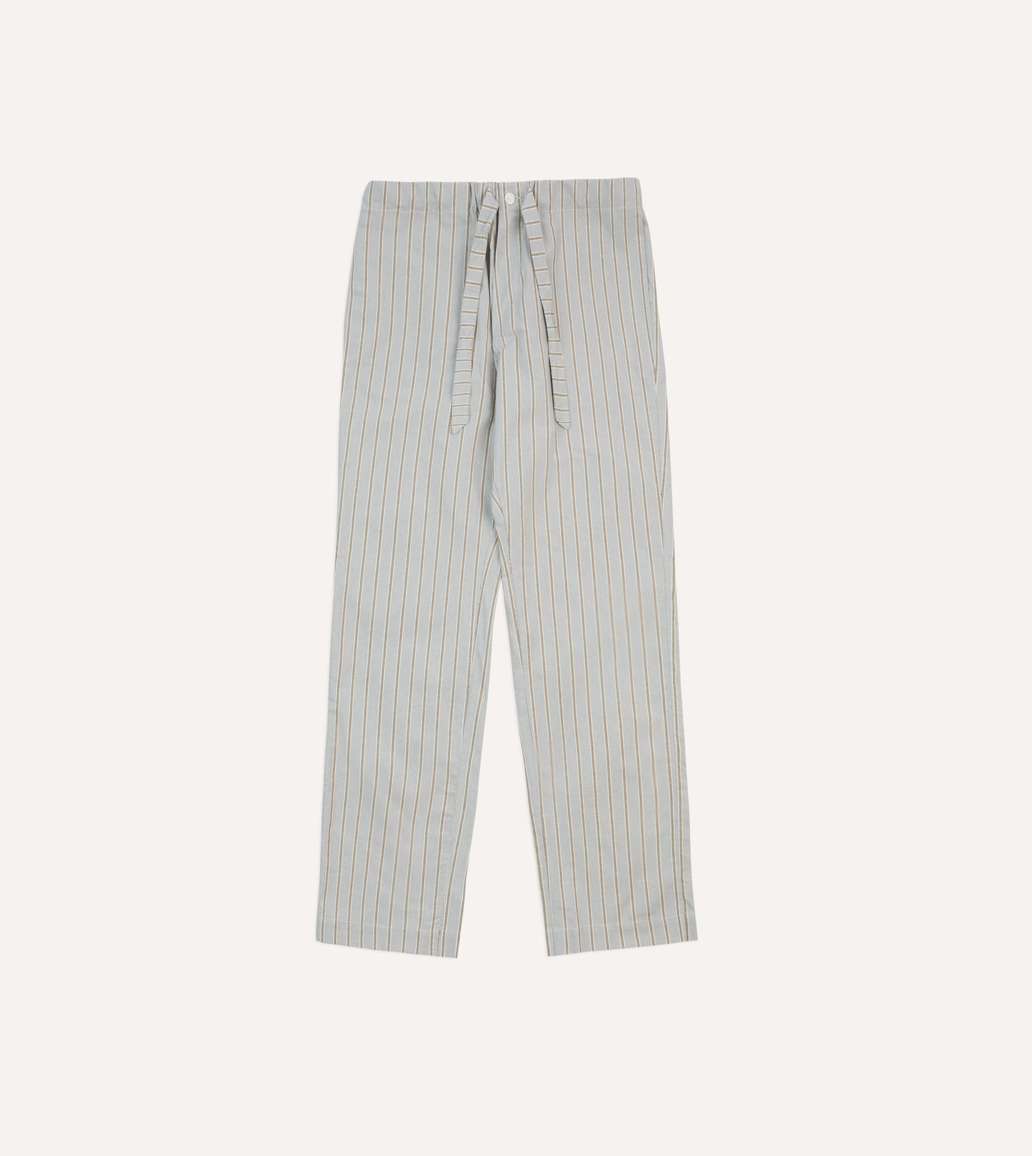 Blue Stripe Cotton Pyjama Set