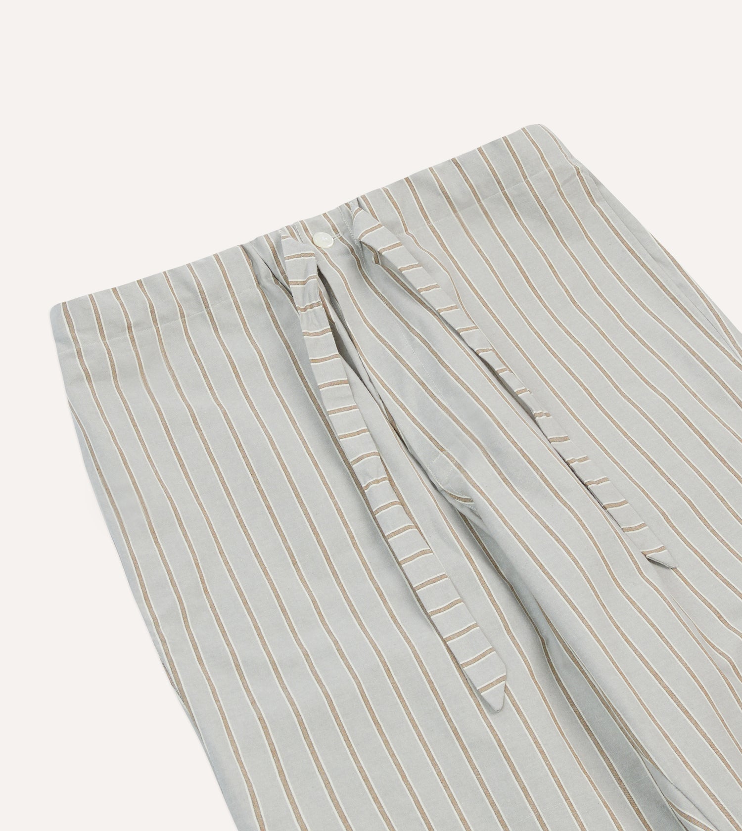 Blue Stripe Cotton Pyjama Set
