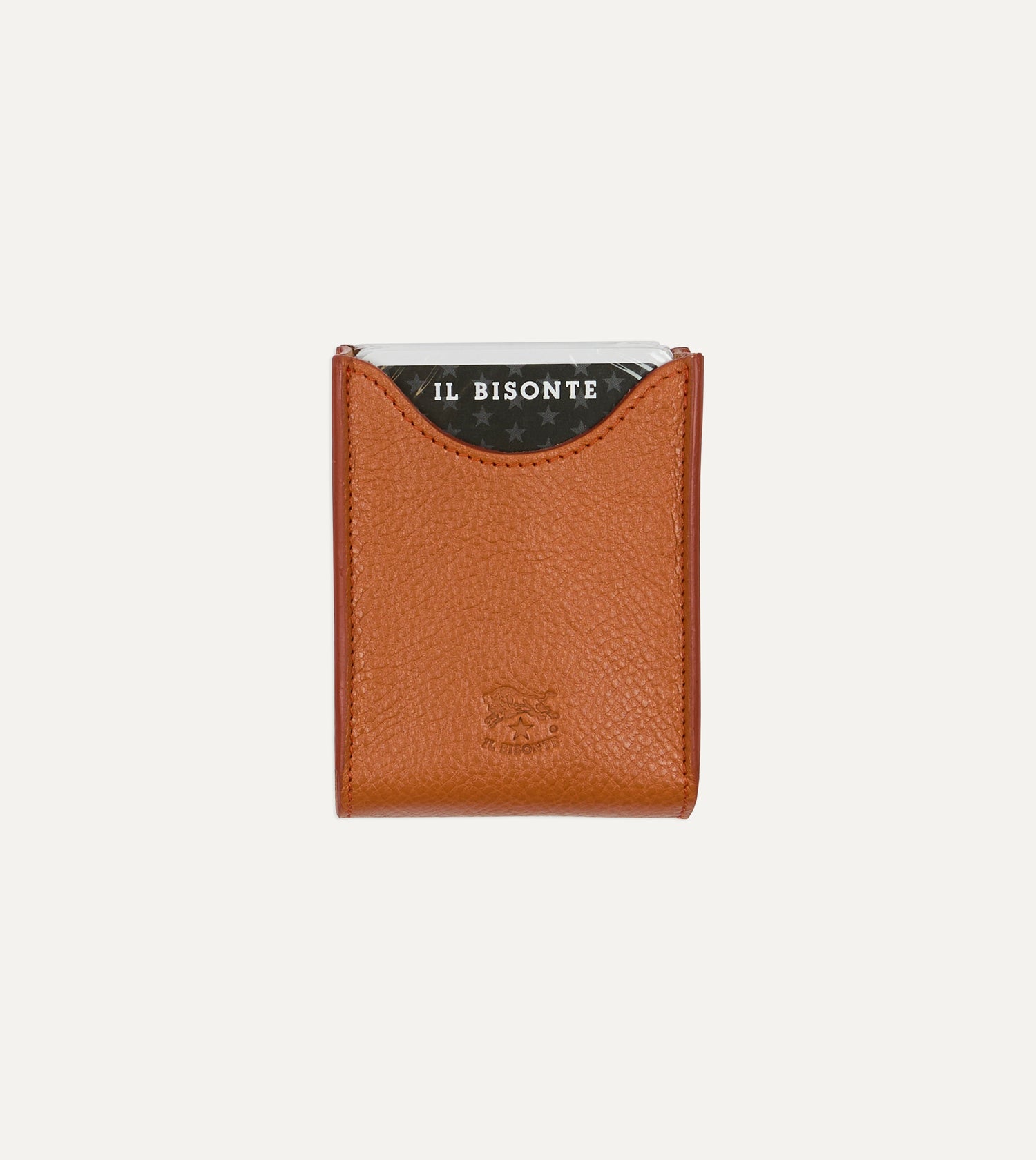 Il Bisonte Leather Playing Card Case