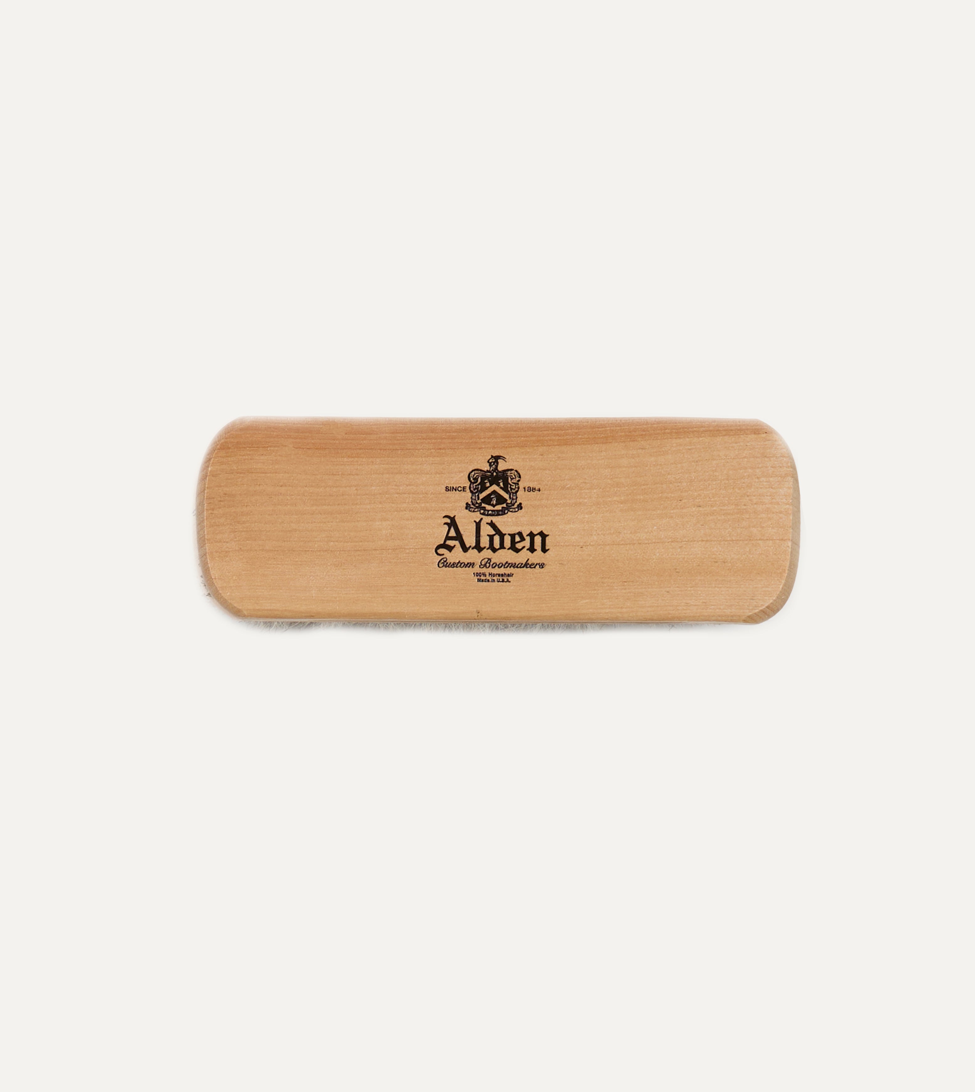 Alden Natural Pure Horsehair Polishing Brush