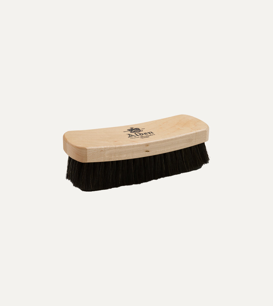Alden Black Pure Horsehair Polishing Brush