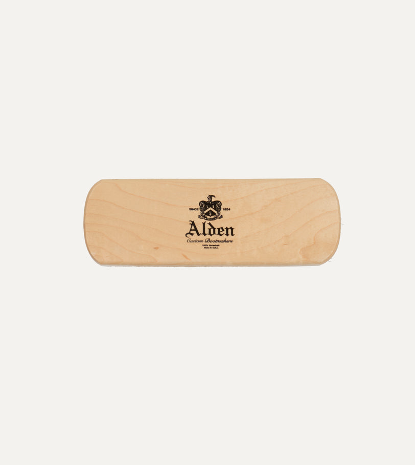 Alden Black Pure Horsehair Polishing Brush