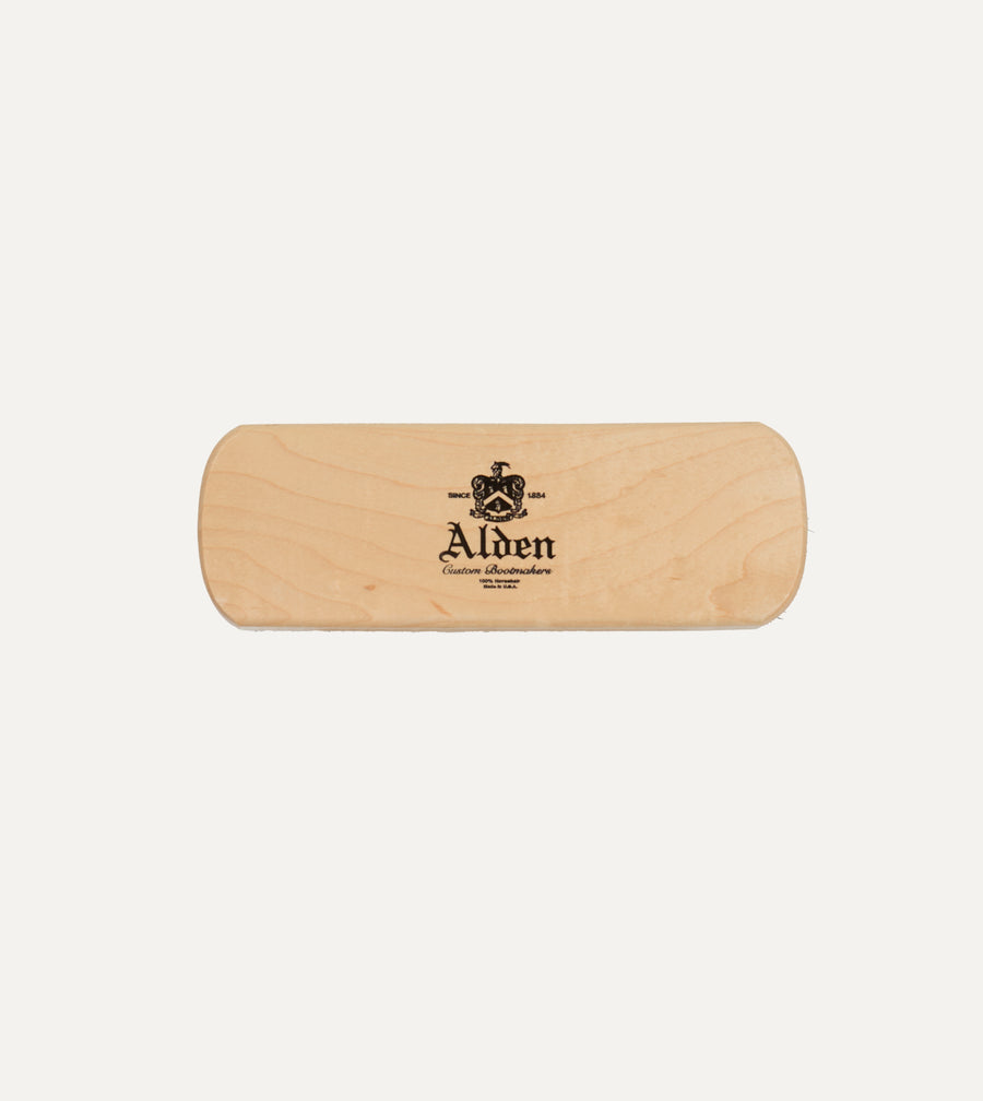 Alden Black Pure Horsehair Polishing Brush