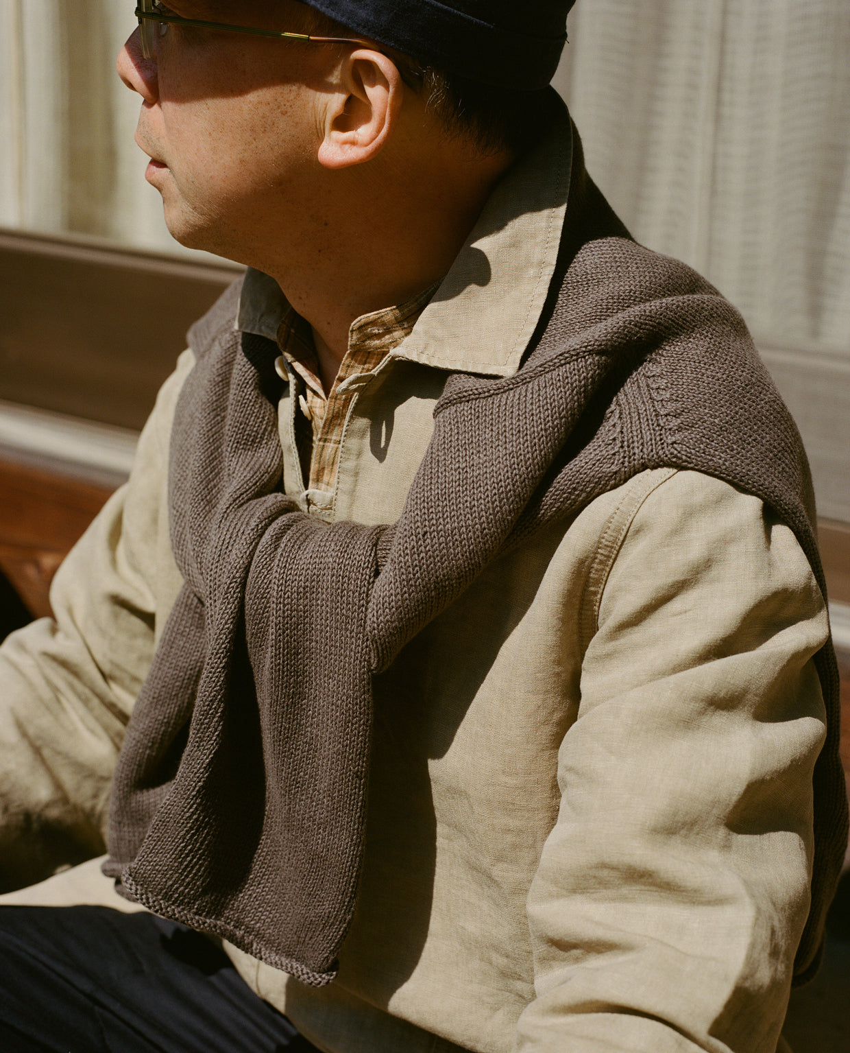 Sand Linen Smock