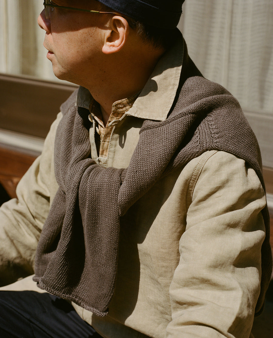Sand Linen Smock