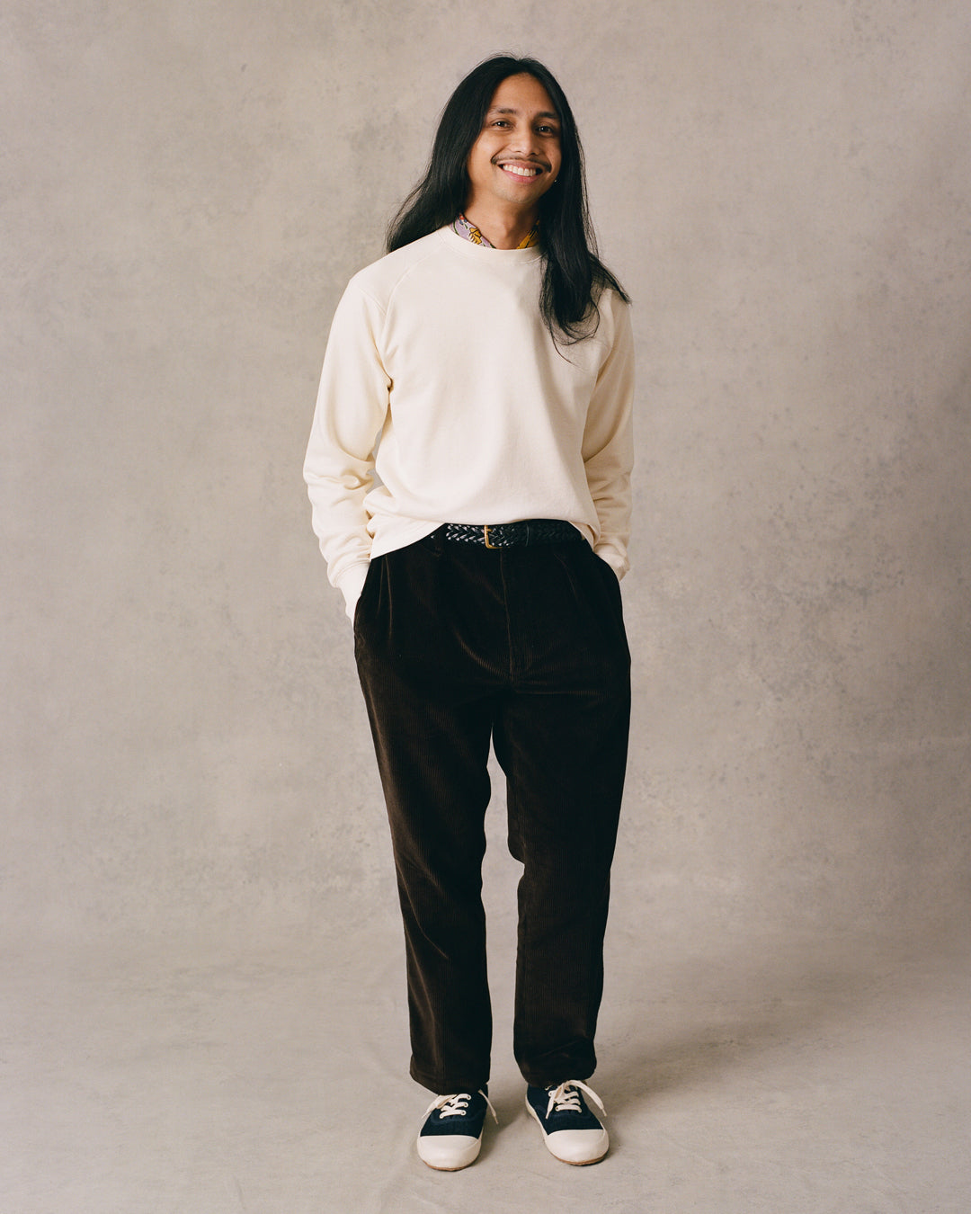 Shoyoroll by Drake's Appliqué Long-Sleeve Hiking T-Shirt