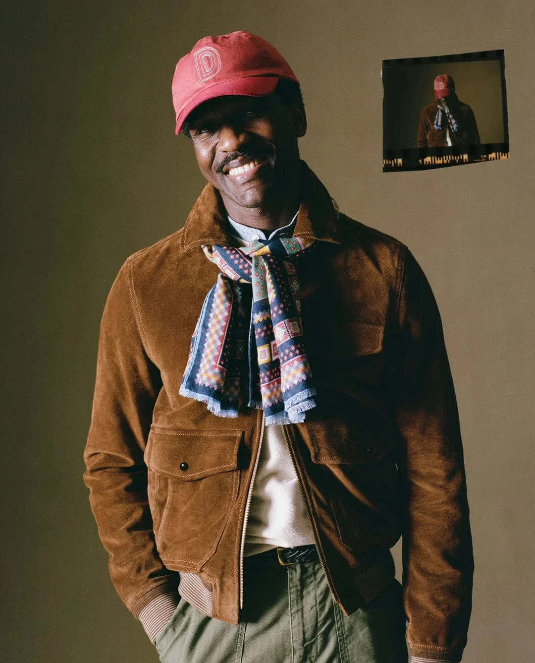 Tobacco Heavyweight Suede A-2 Bomber Jacket