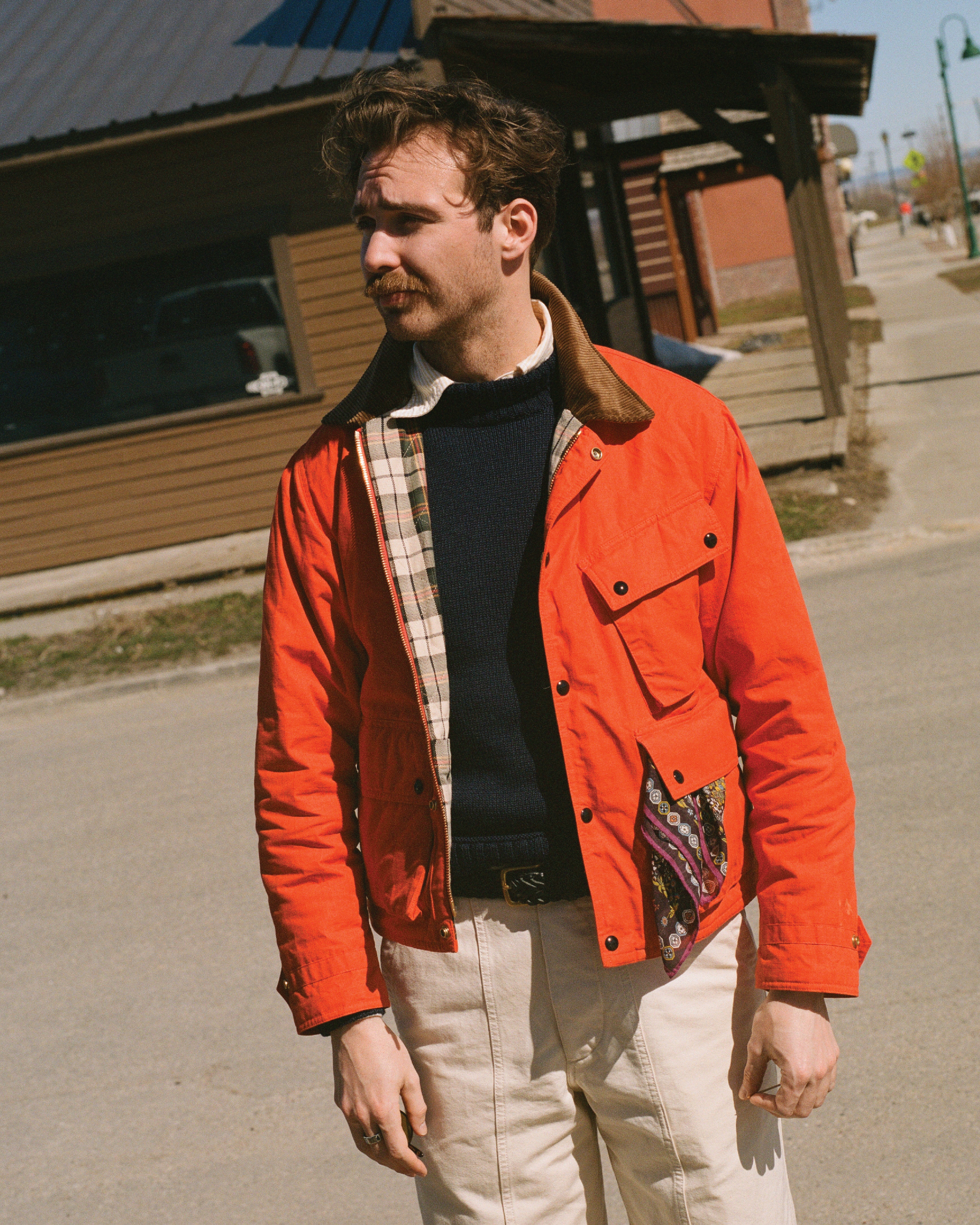 Olive Ripstop Cotton Games Blazer Mk. VIII – Drakes US