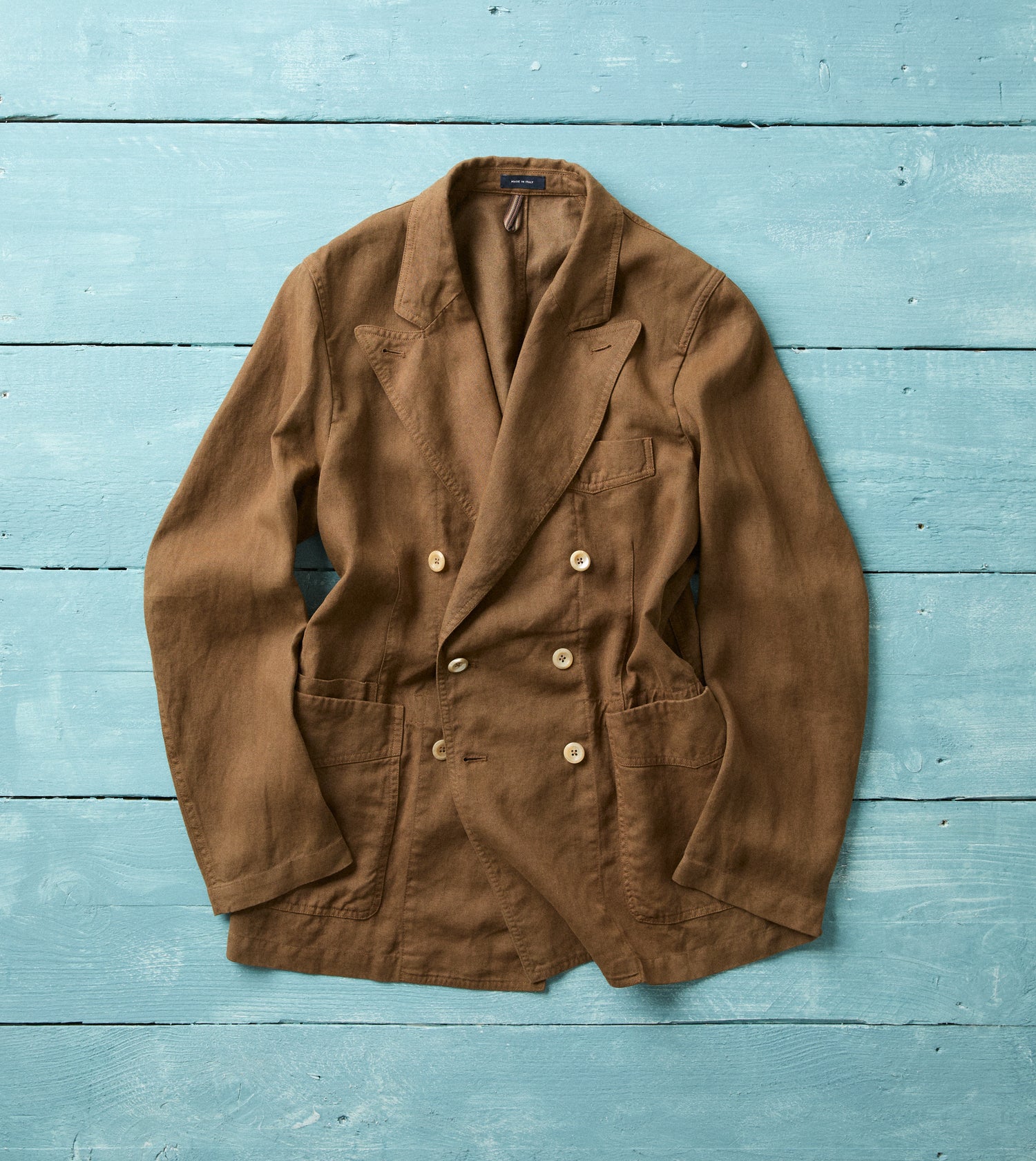 Brown Linen Gabardine Games Blazer Mk. III