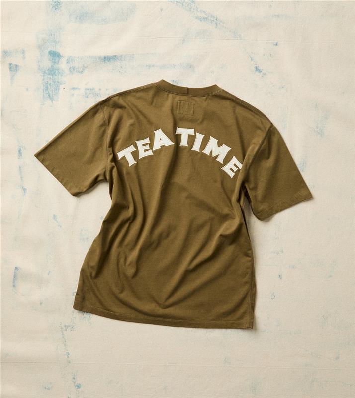 Olive 'Tea Time' Short-Sleeve Hiking T-Shirt