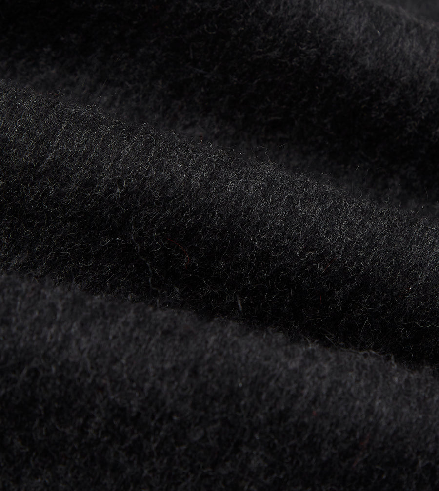 Dark Grey Geelongora Tasselled Scarf