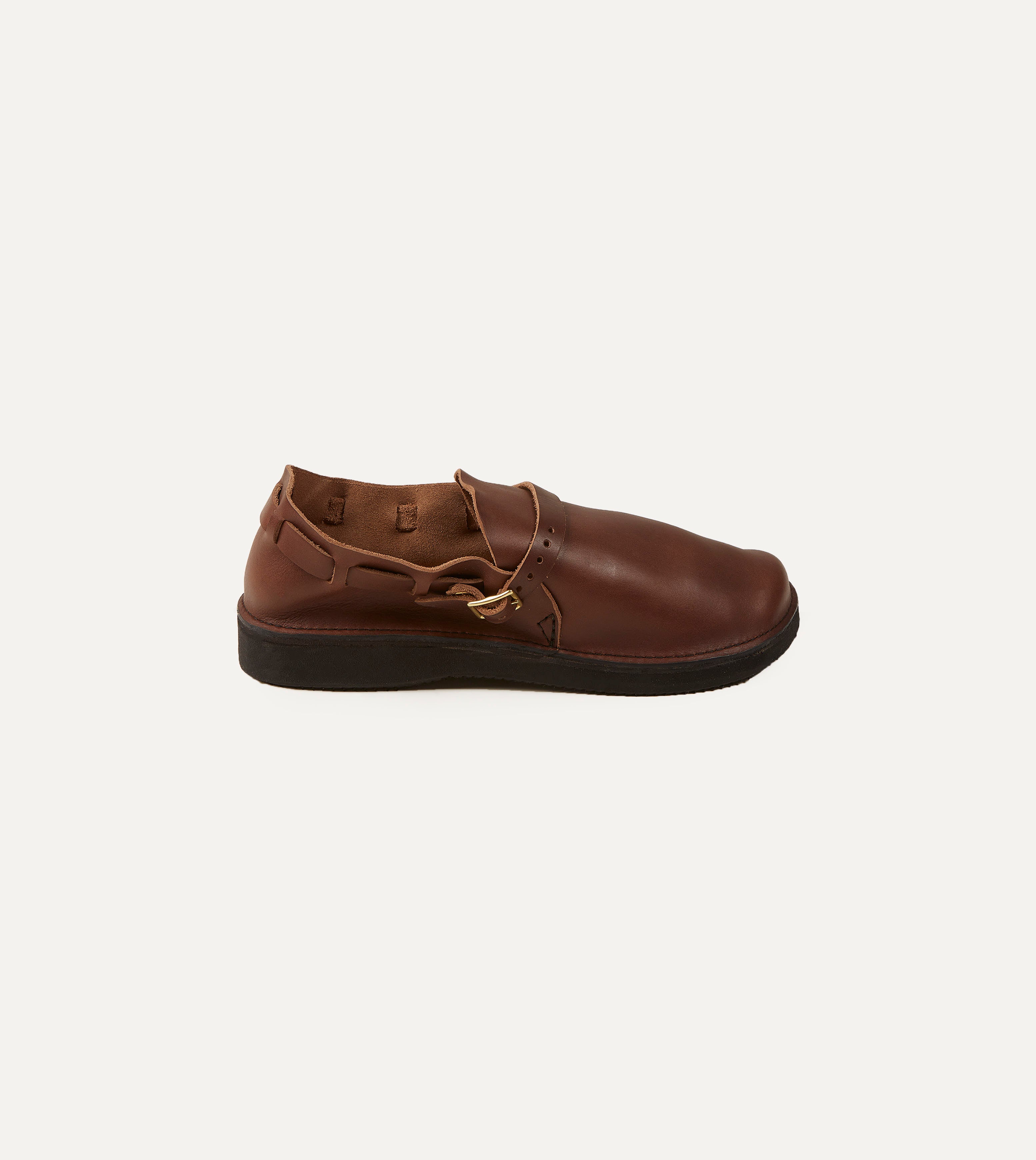 Aurora Shoe Co. Middle English Brown Full Grain Leather Shoe
