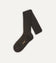 Black Wool Over-the-Calf Socks