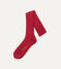 Red Cotton Over-the-Calf Socks