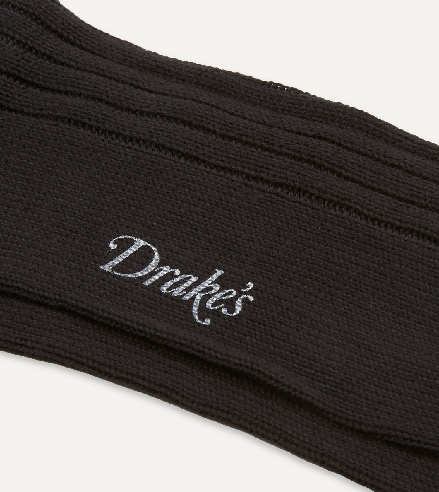 Black Cotton Sports Socks