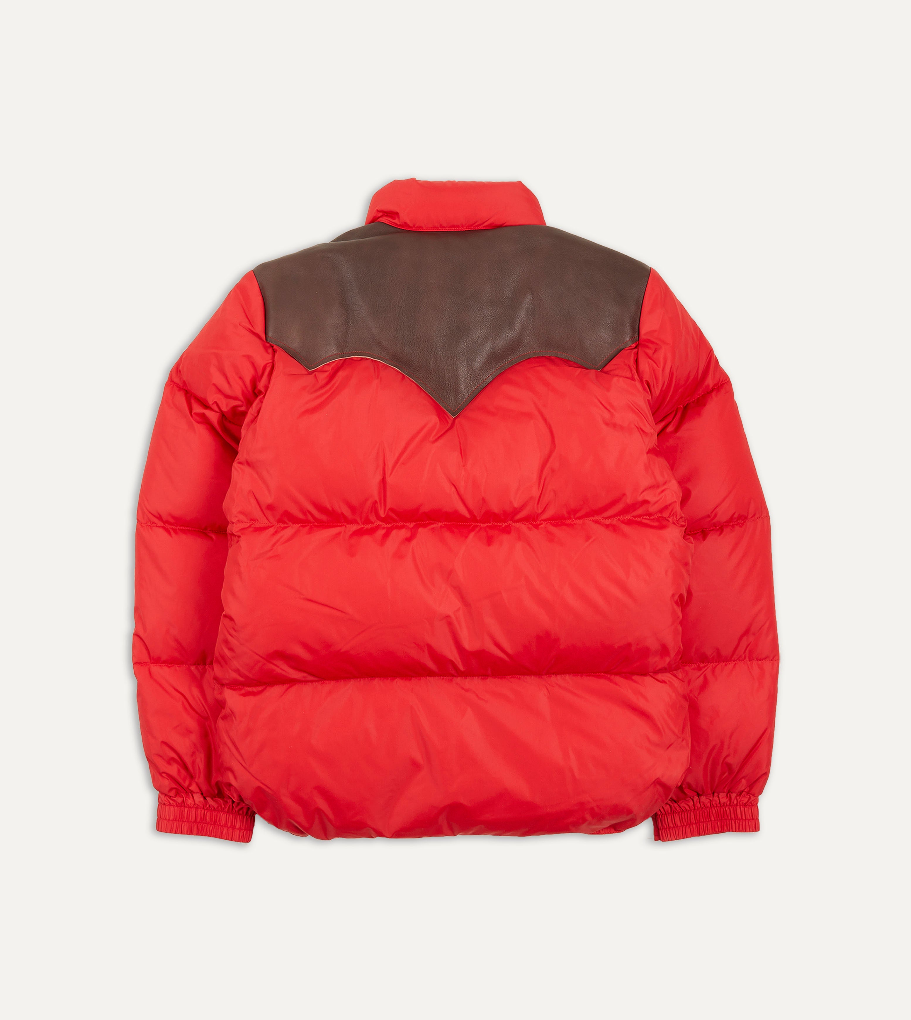 Rocky Mountain Featherbed for Drake's Red Nylon Leather Christy Down J –  Drakes US