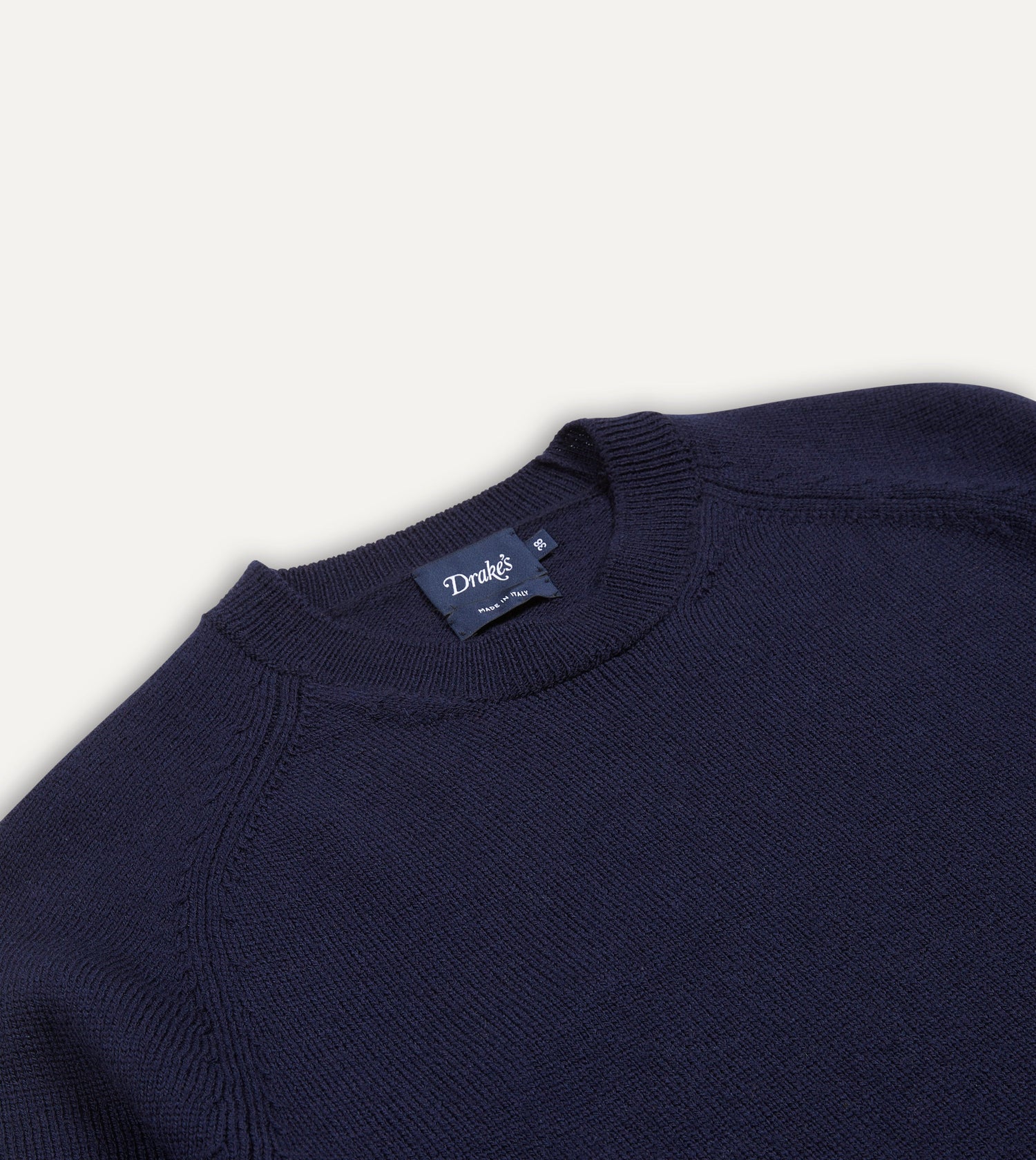 Navy Merino Crew Neck Jumper